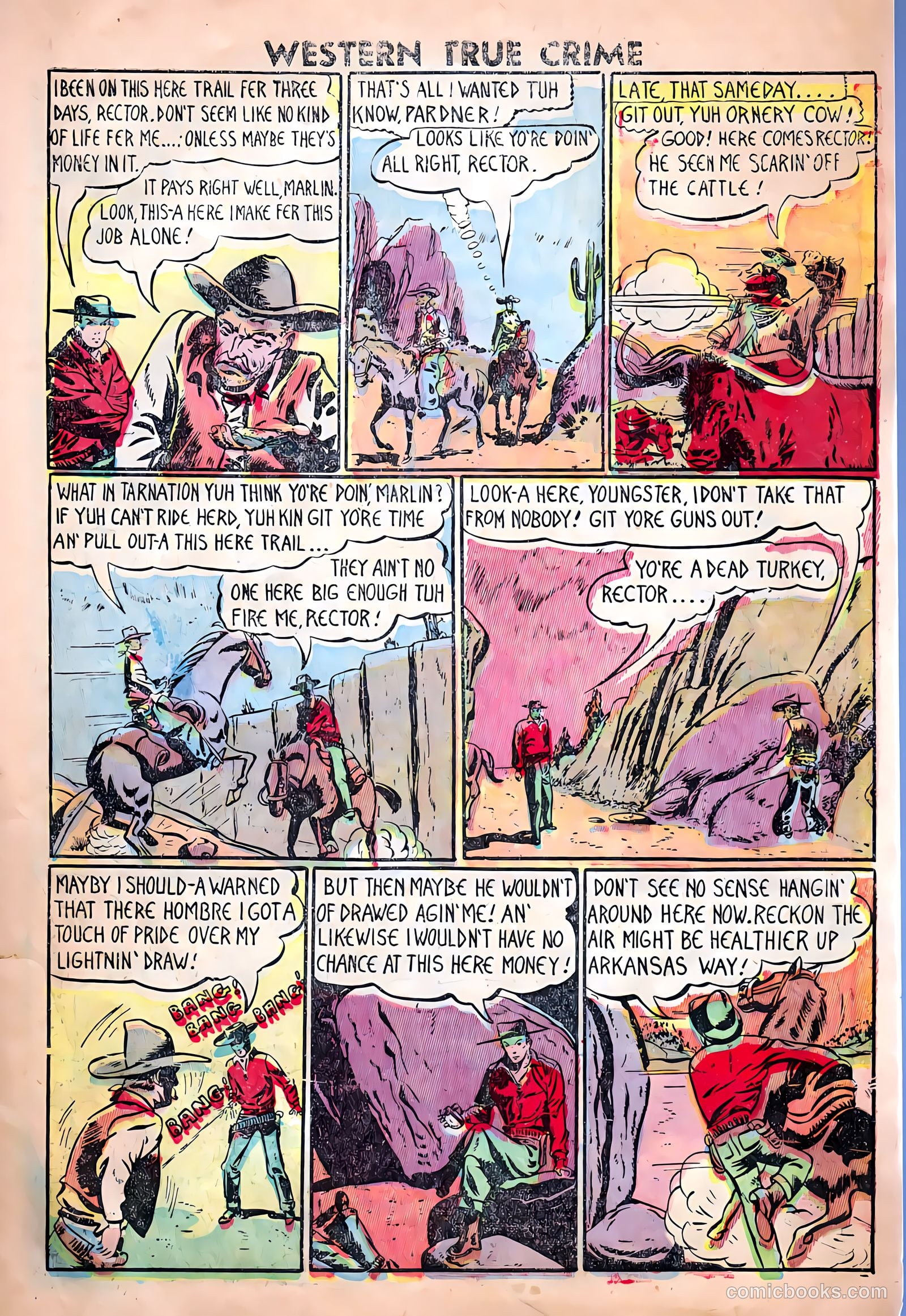 Western True Crime #16 (1948) — page 29 of 38