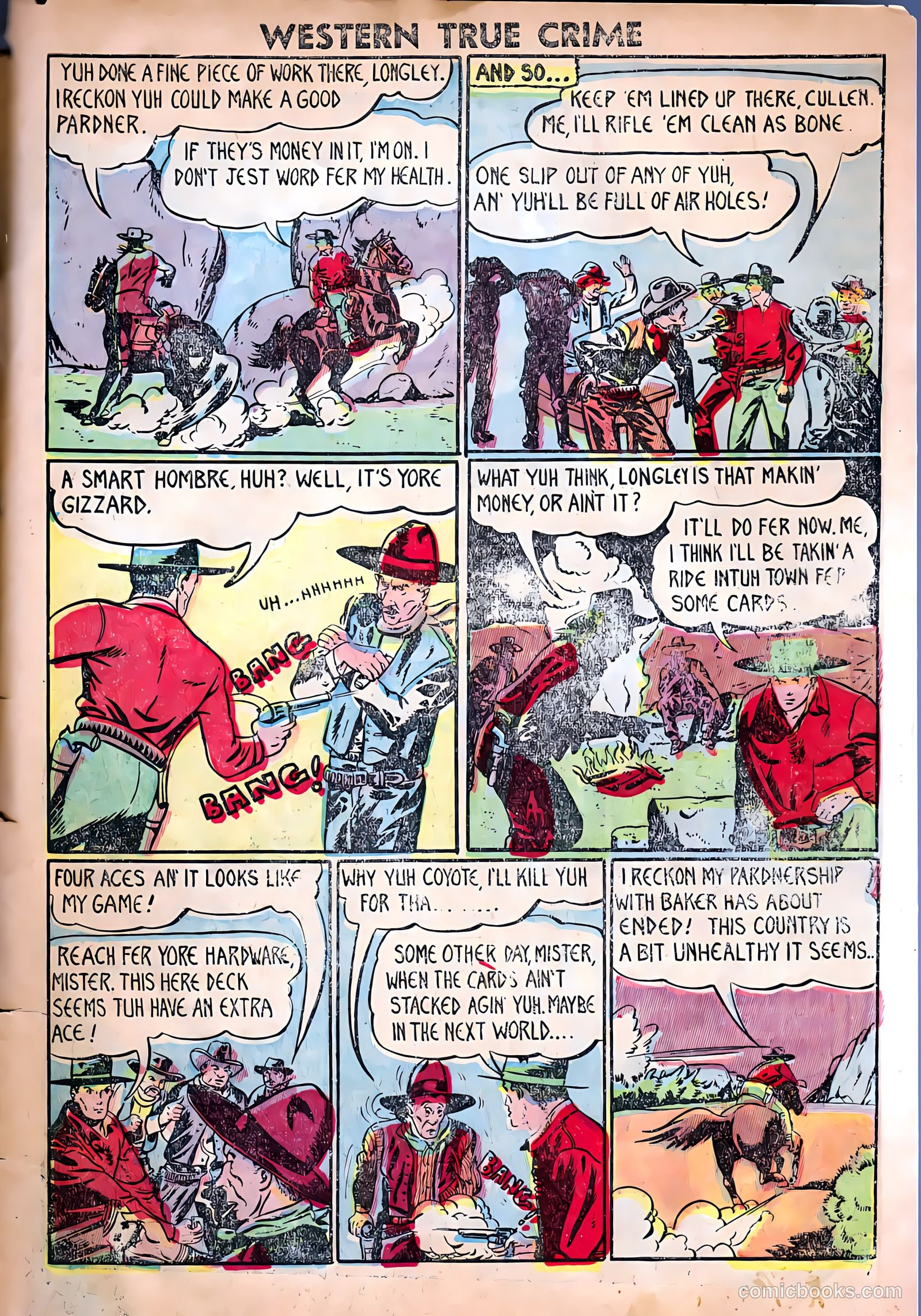 Western True Crime #16 (1948) — page 33 of 38