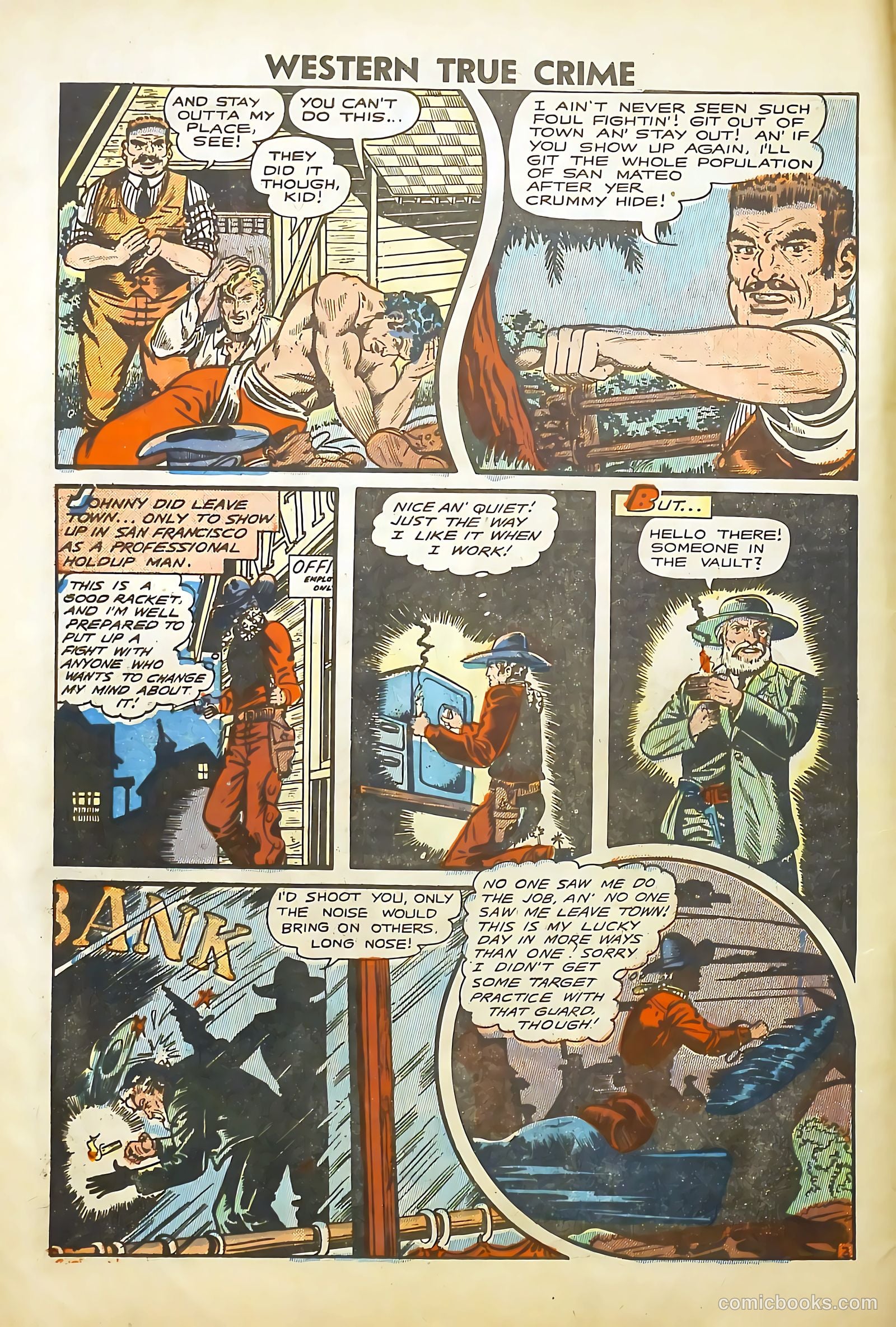 Western True Crime #3 (1948) — page 4 of 36