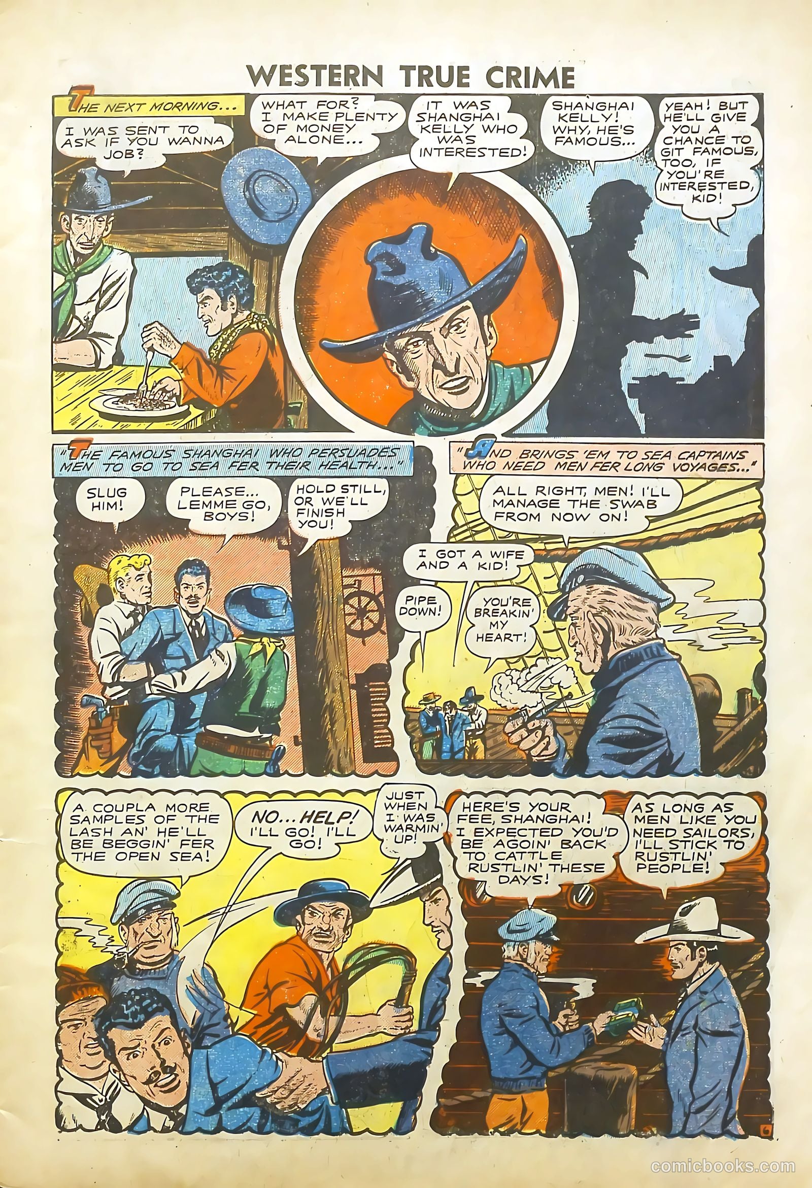 Western True Crime #3 (1948) — page 7 of 36