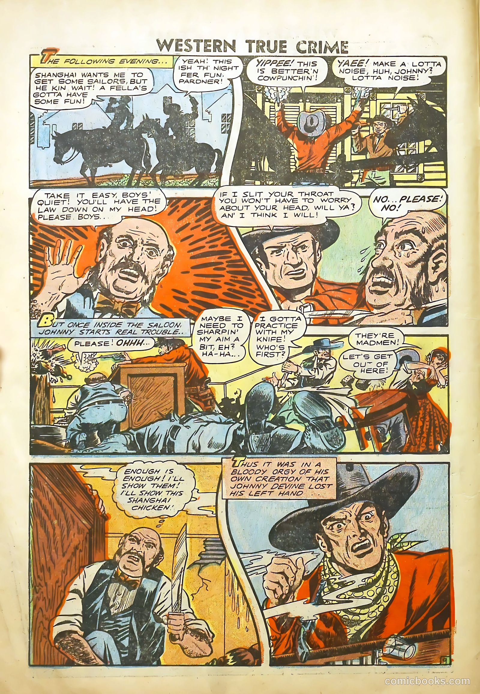 Western True Crime #3 (1948) — page 10 of 36