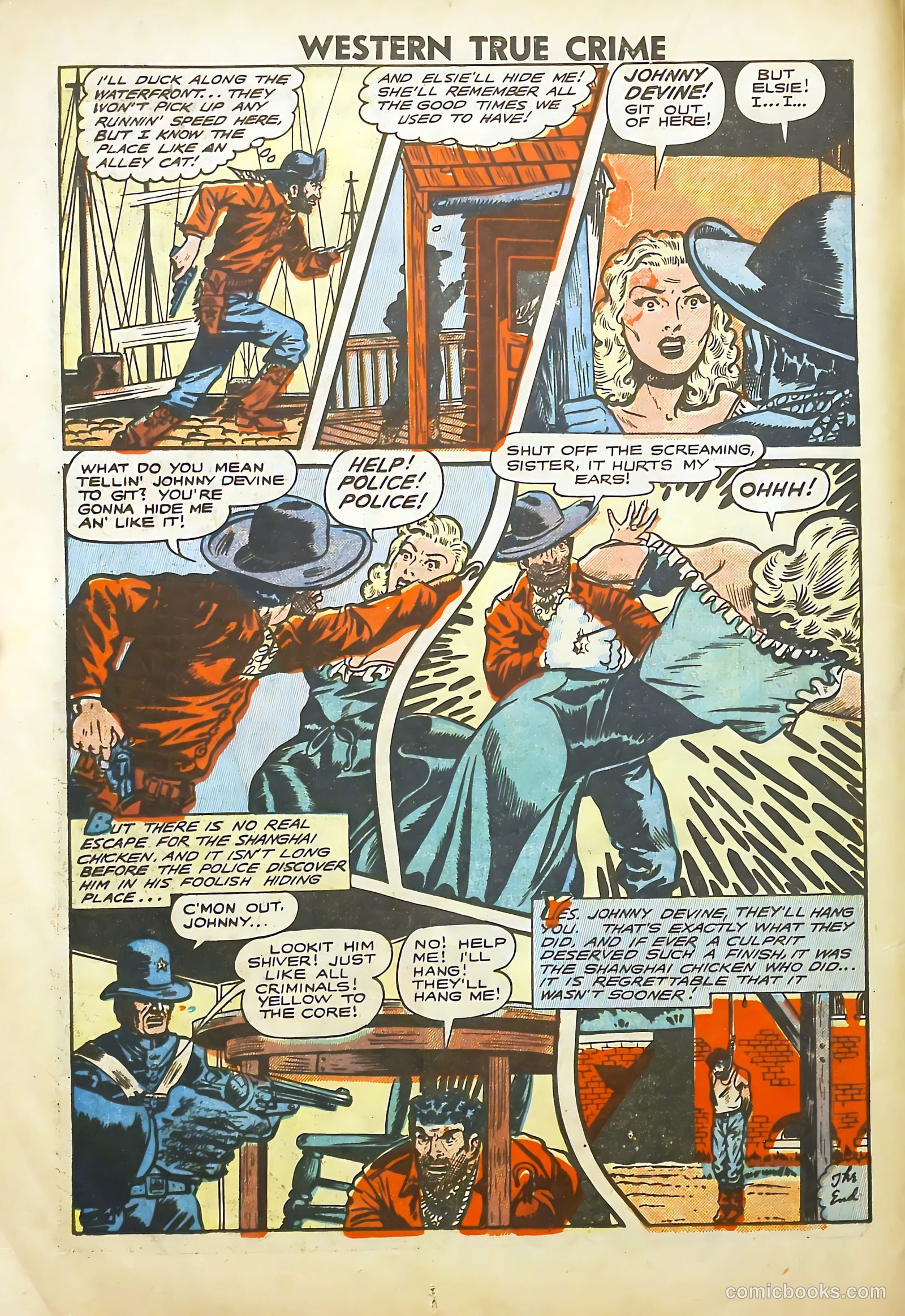 Western True Crime #3 (1948) — page 12 of 36