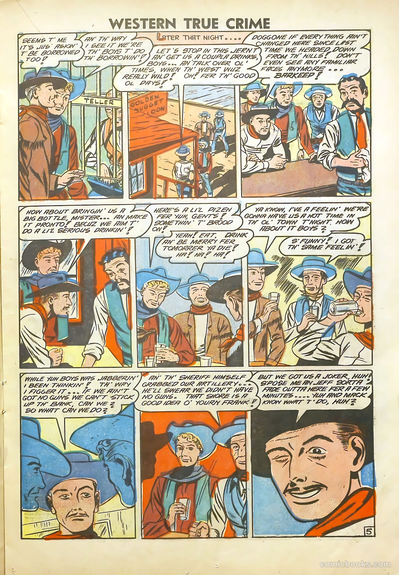 Western True Crime #3 (1948) — page 17 of 36