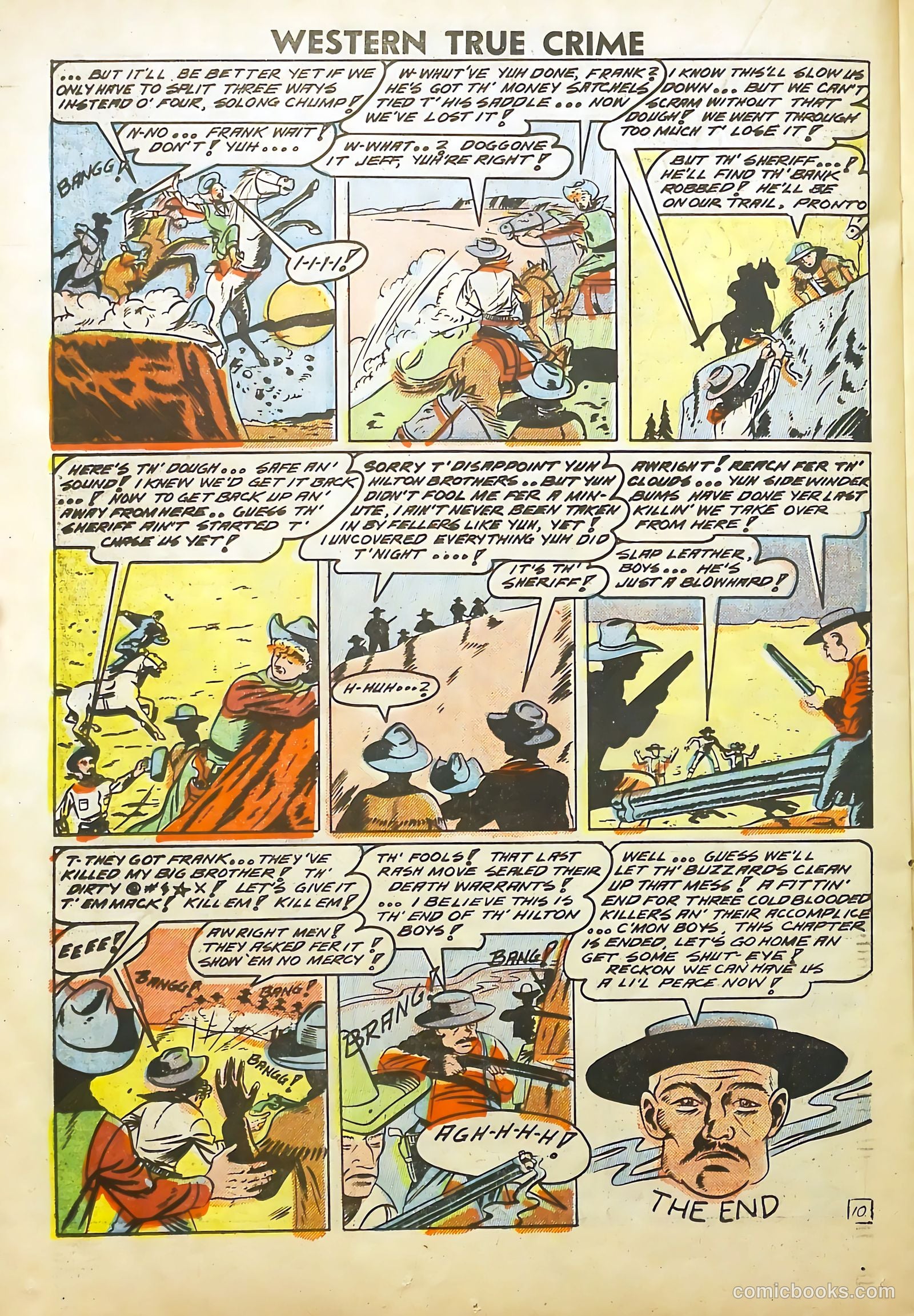 Western True Crime #3 (1948) — page 22 of 36