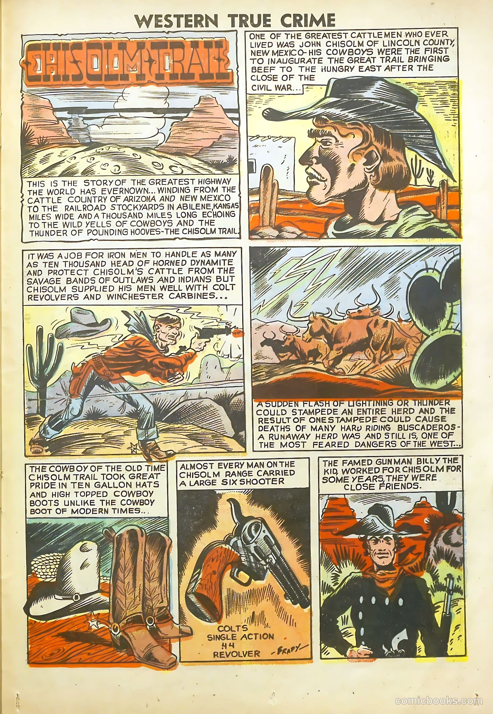 Western True Crime #3 (1948) — page 25 of 36