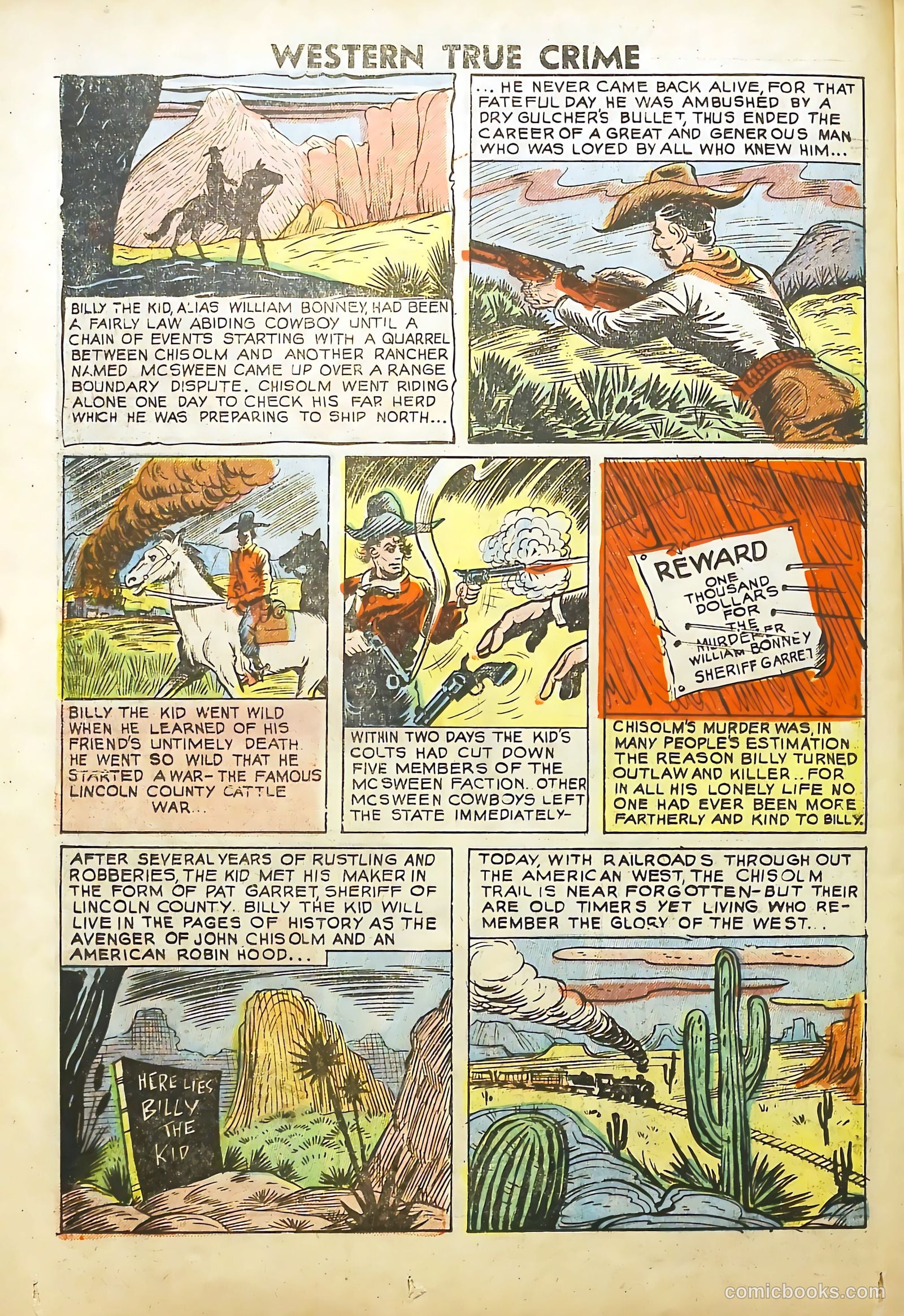 Western True Crime #3 (1948) — page 26 of 36