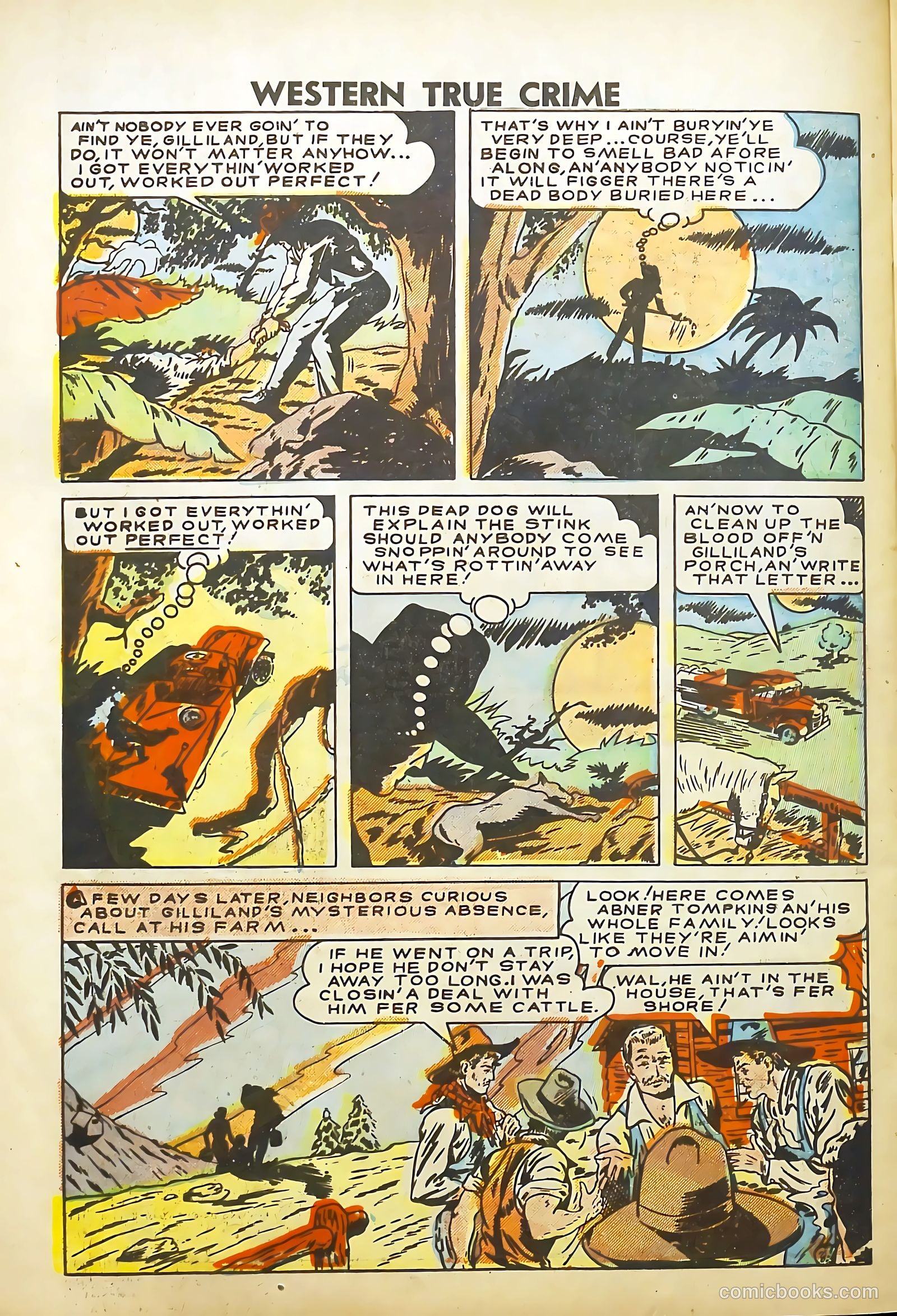 Western True Crime #3 (1948) — page 28 of 36