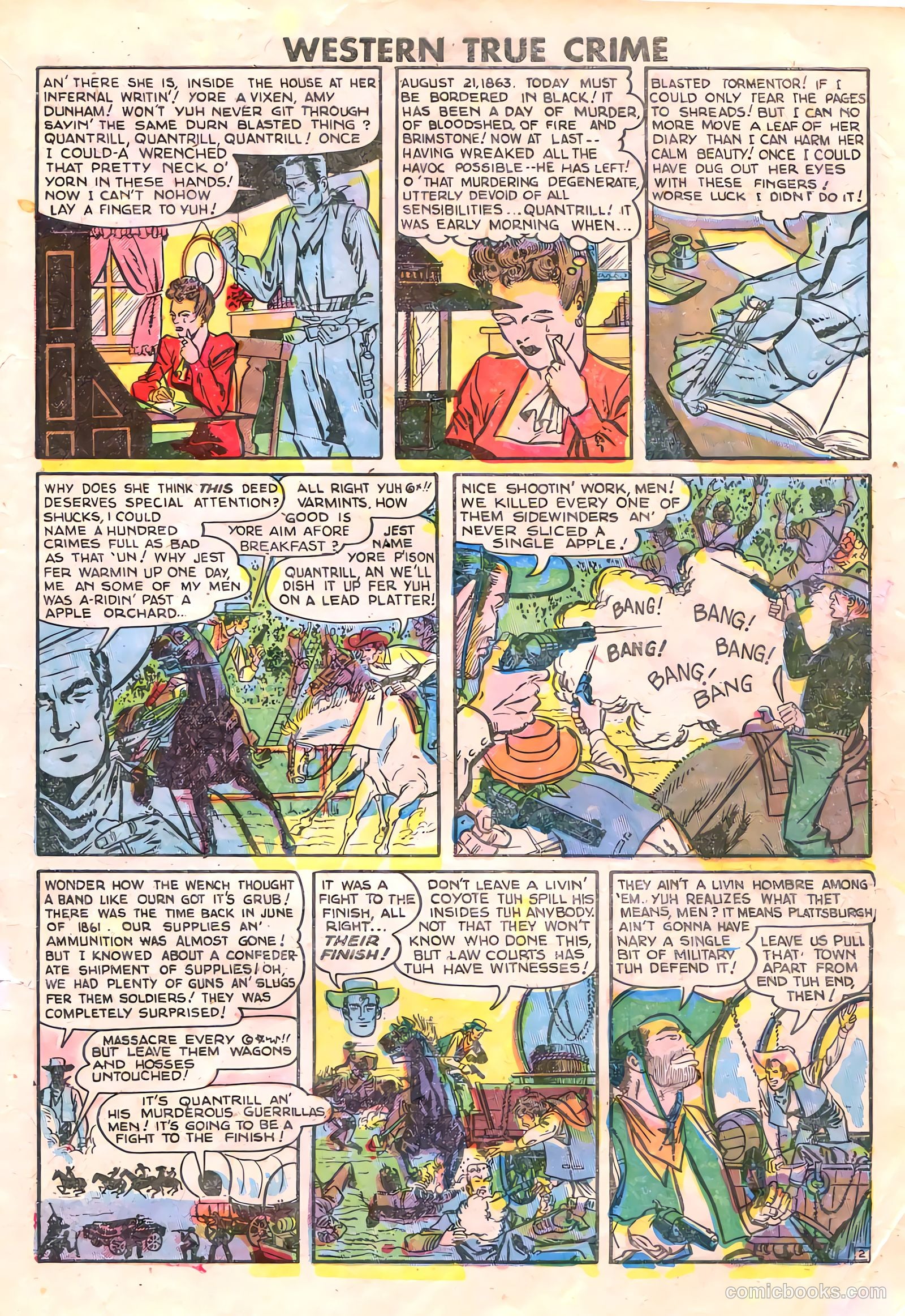 Western True Crime #4 (1949) — page 3 of 36