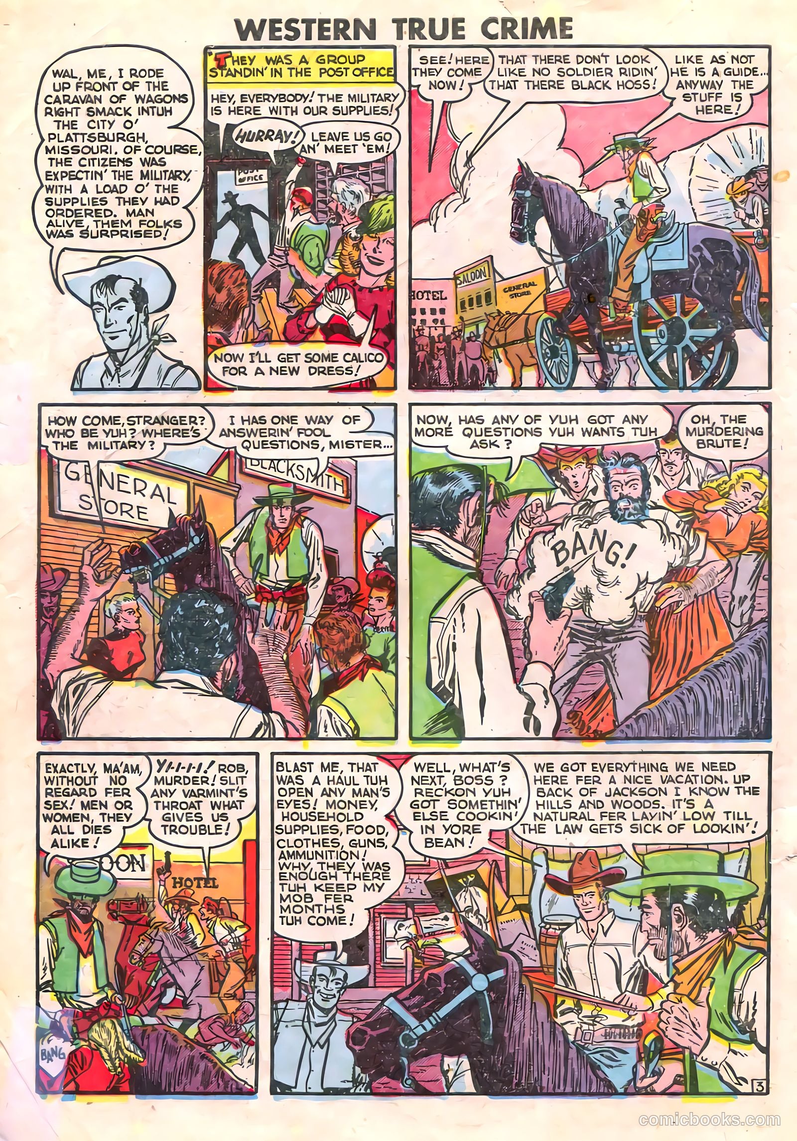 Western True Crime #4 (1949) — page 4 of 36