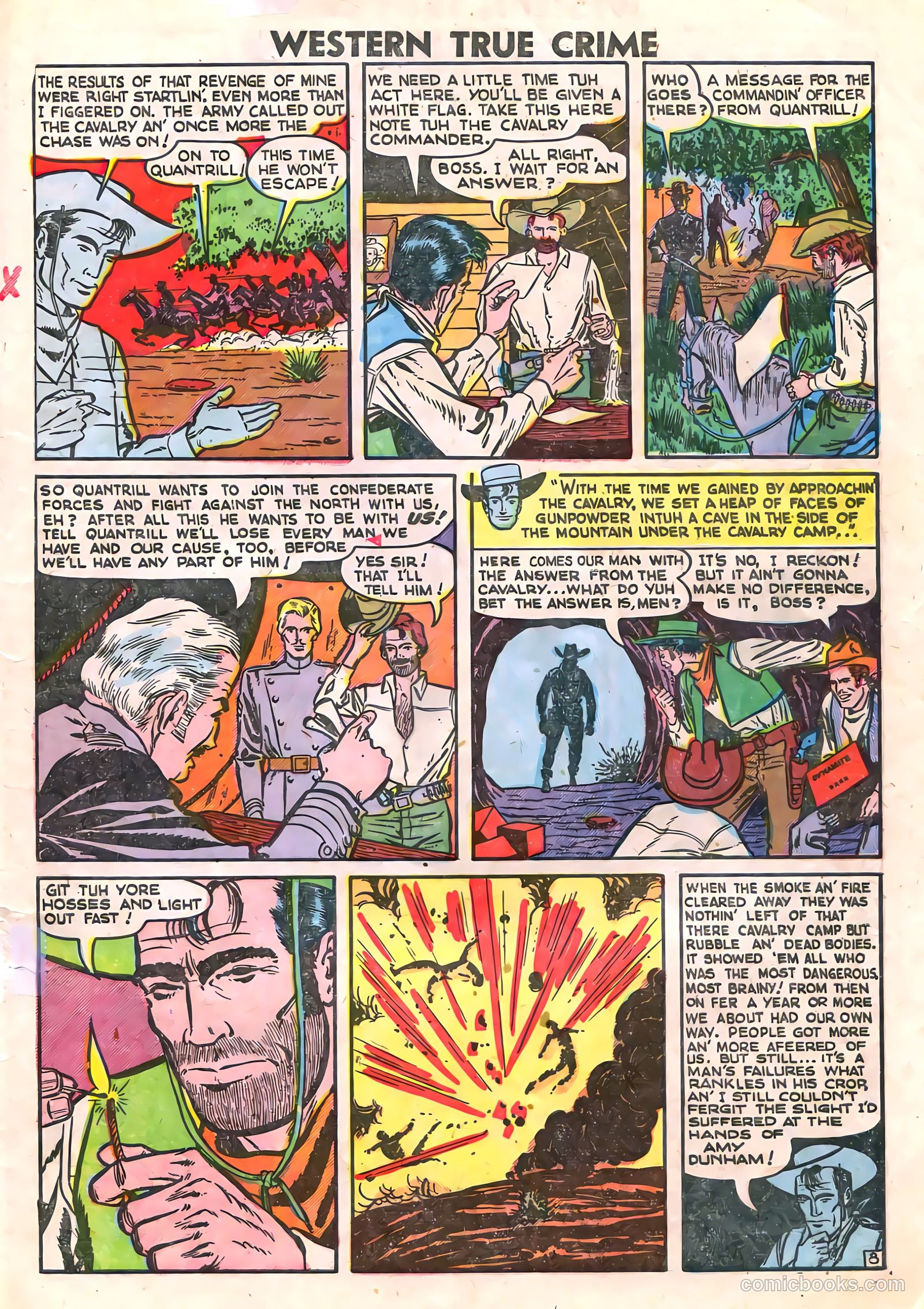 Western True Crime #4 (1949) — page 9 of 36