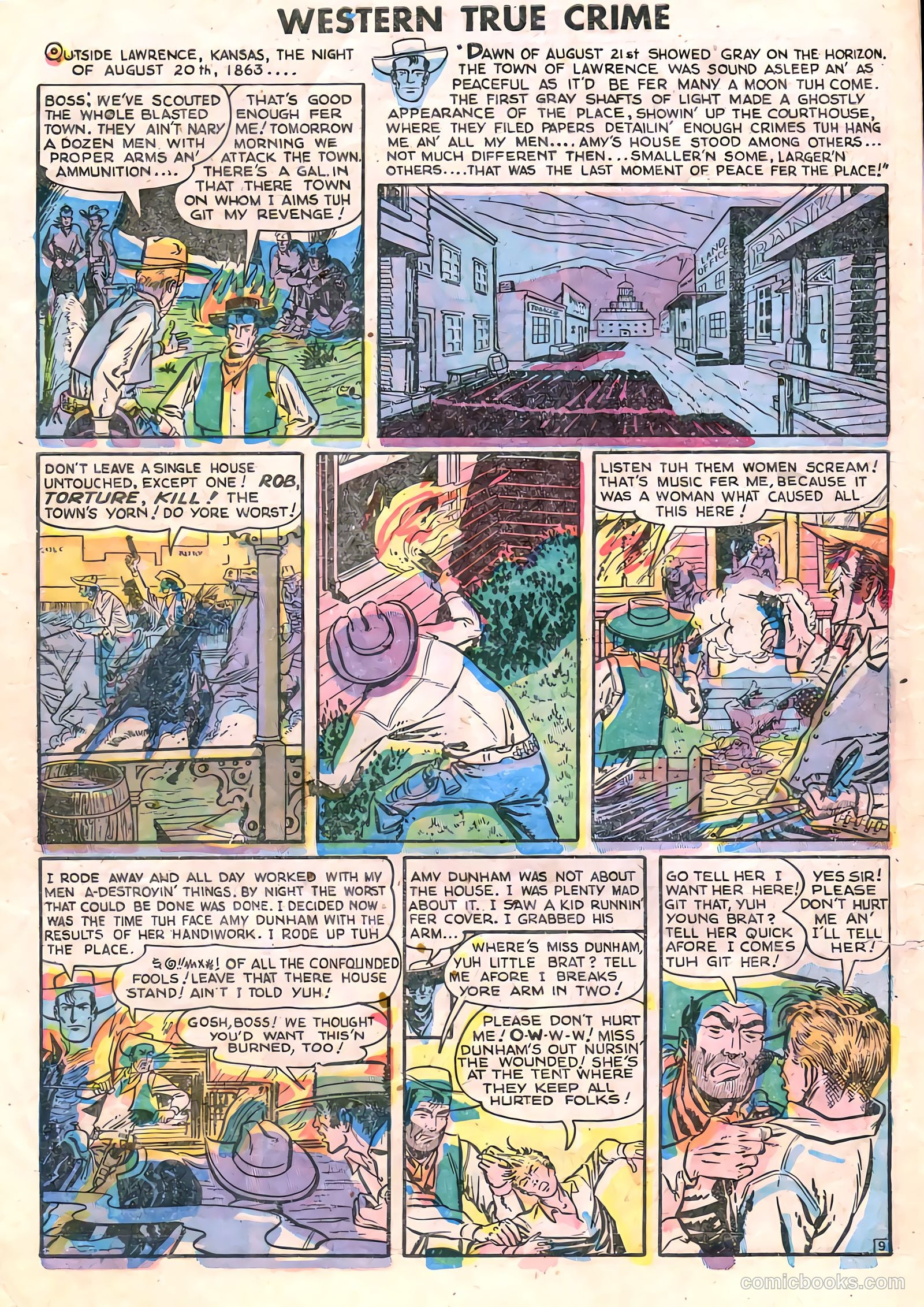 Western True Crime #4 (1949) — page 10 of 36