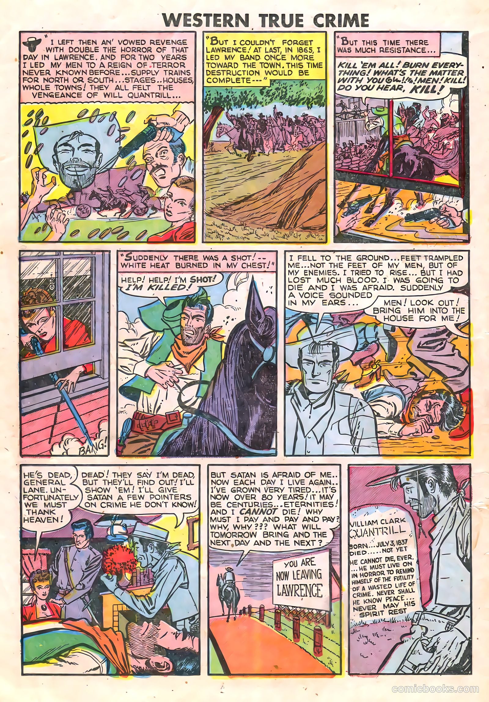Western True Crime #4 (1949) — page 12 of 36