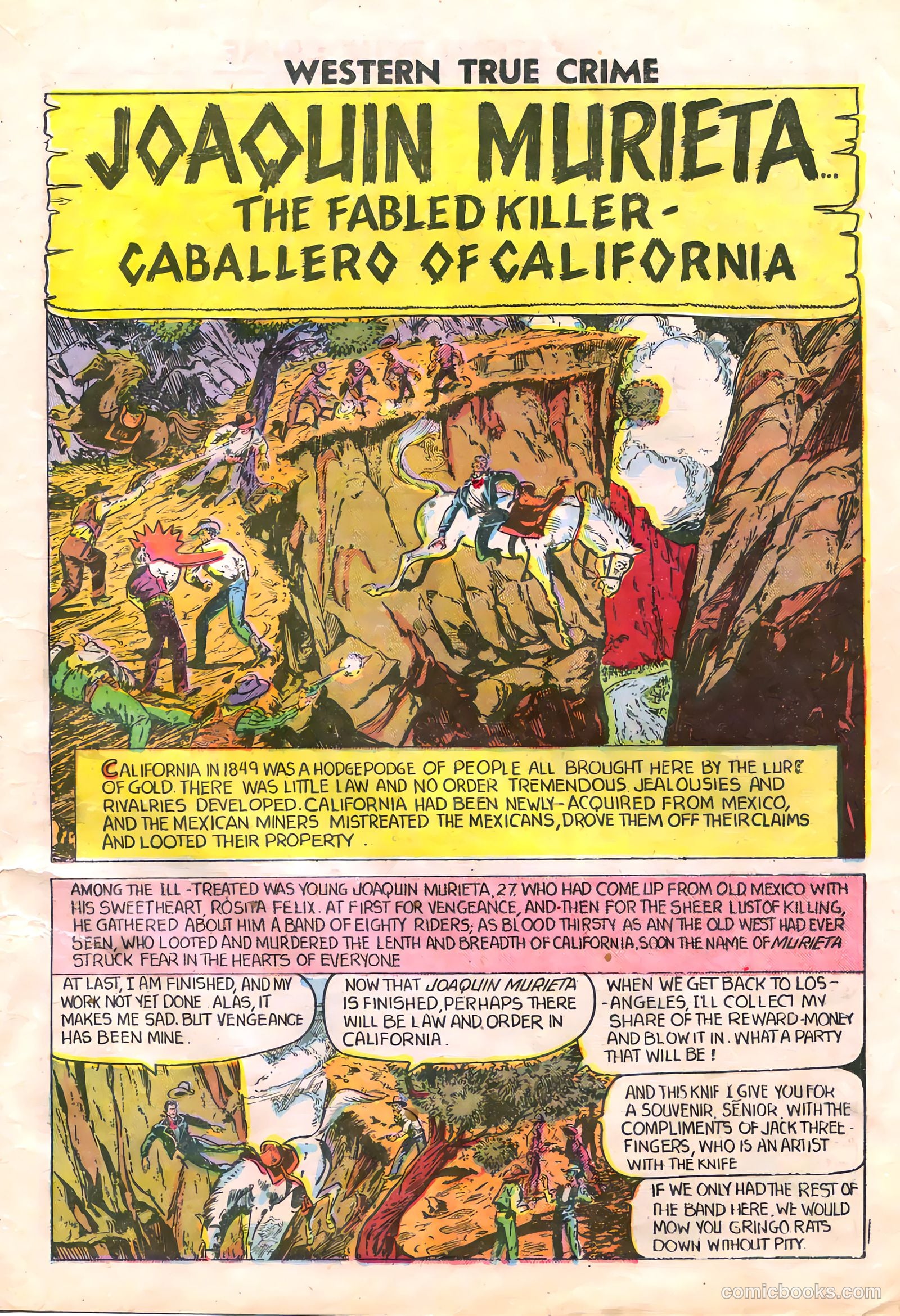 Western True Crime #4 (1949) — page 13 of 36