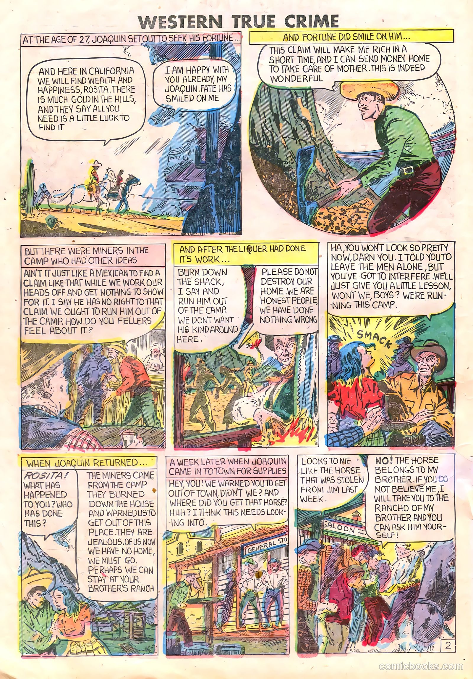 Western True Crime #4 (1949) — page 14 of 36