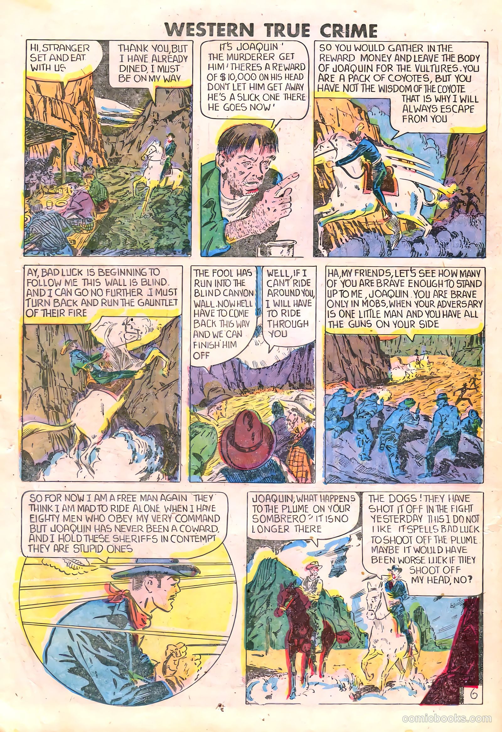 Western True Crime #4 (1949) — page 18 of 36