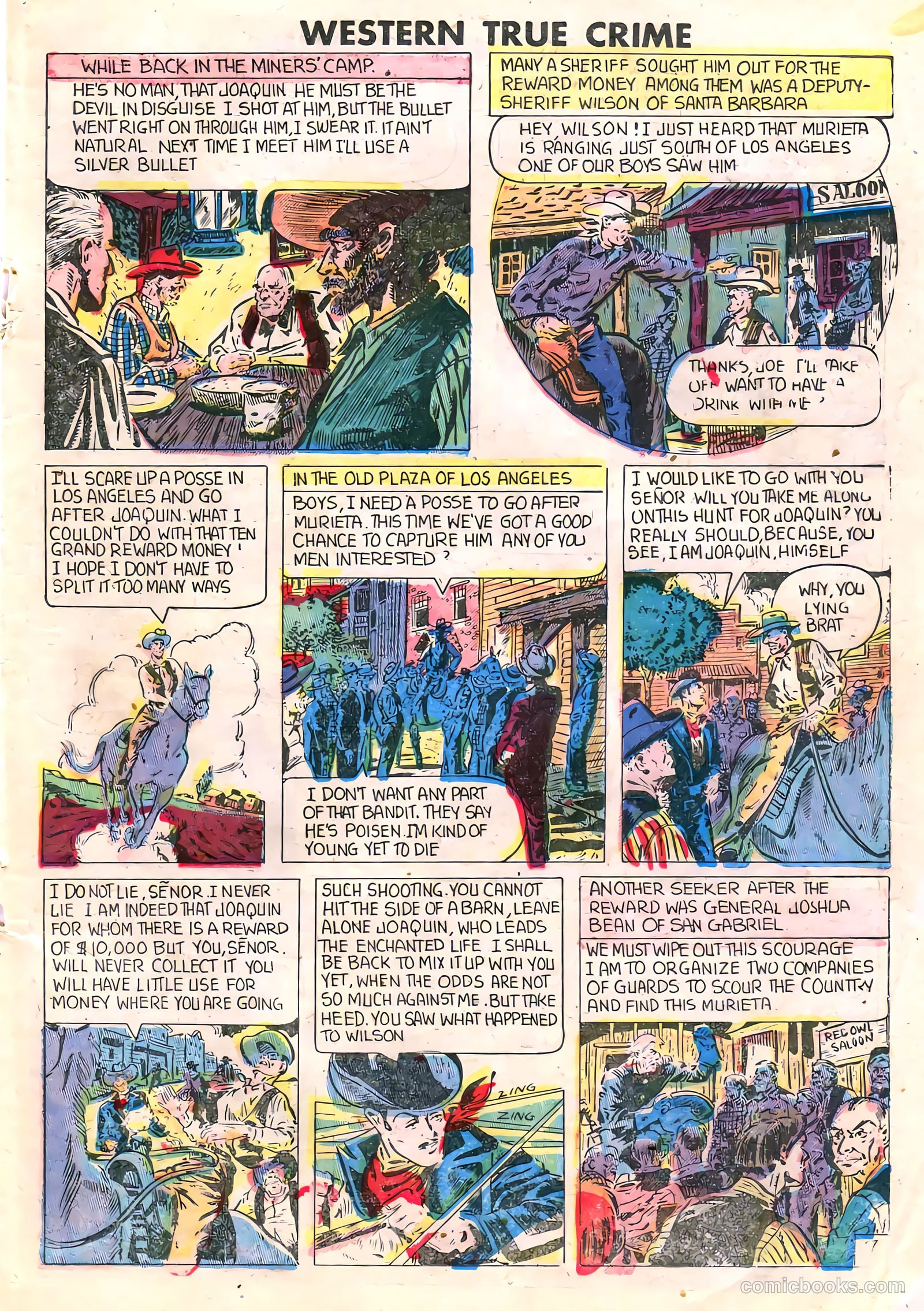 Western True Crime #4 (1949) — page 19 of 36
