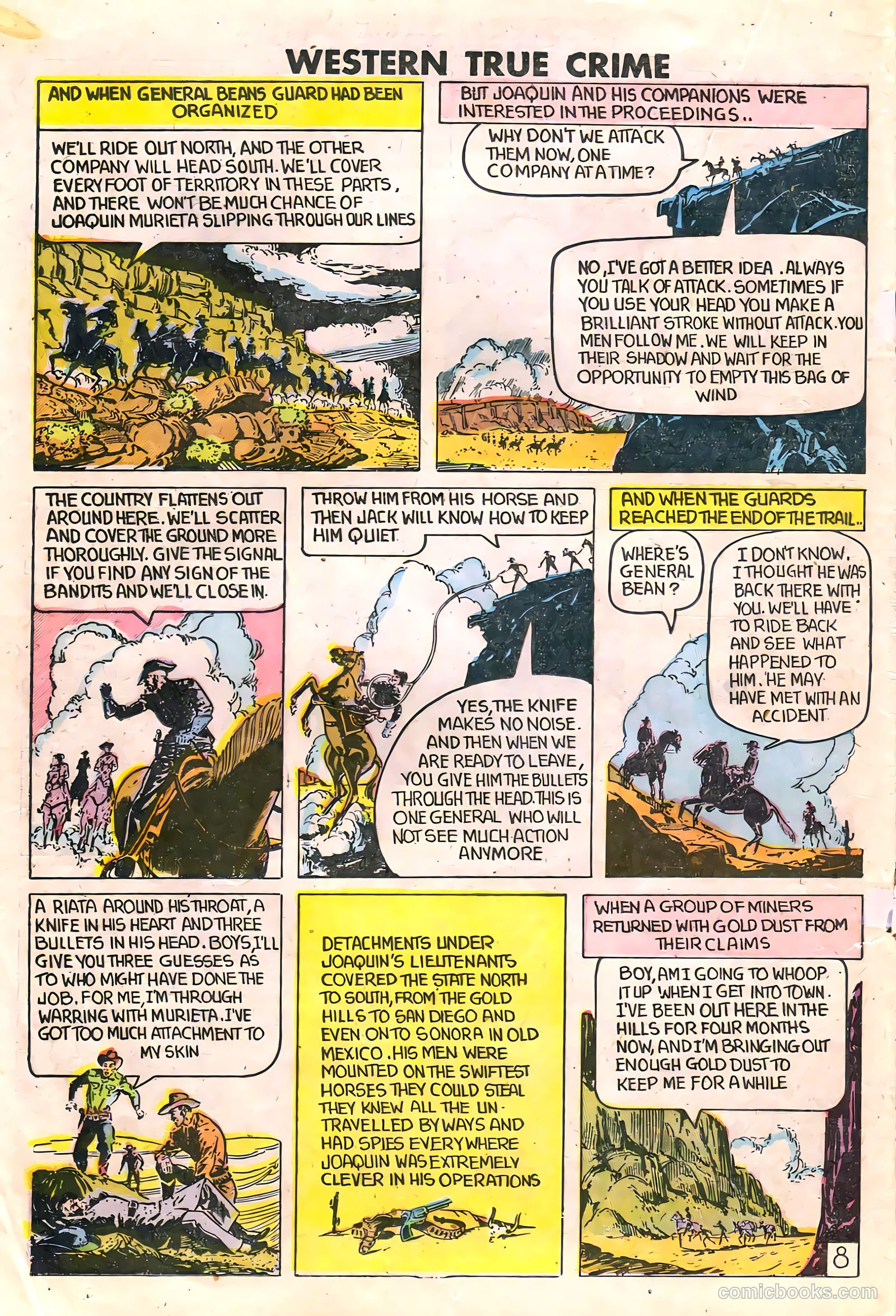 Western True Crime #4 (1949) — page 20 of 36