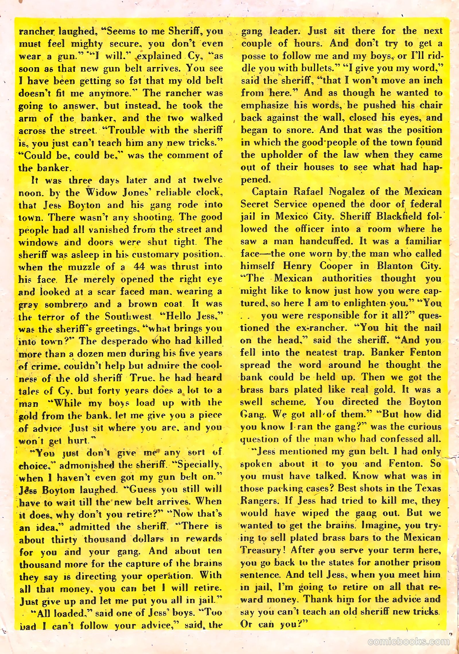 Western True Crime #4 (1949) — page 24 of 36