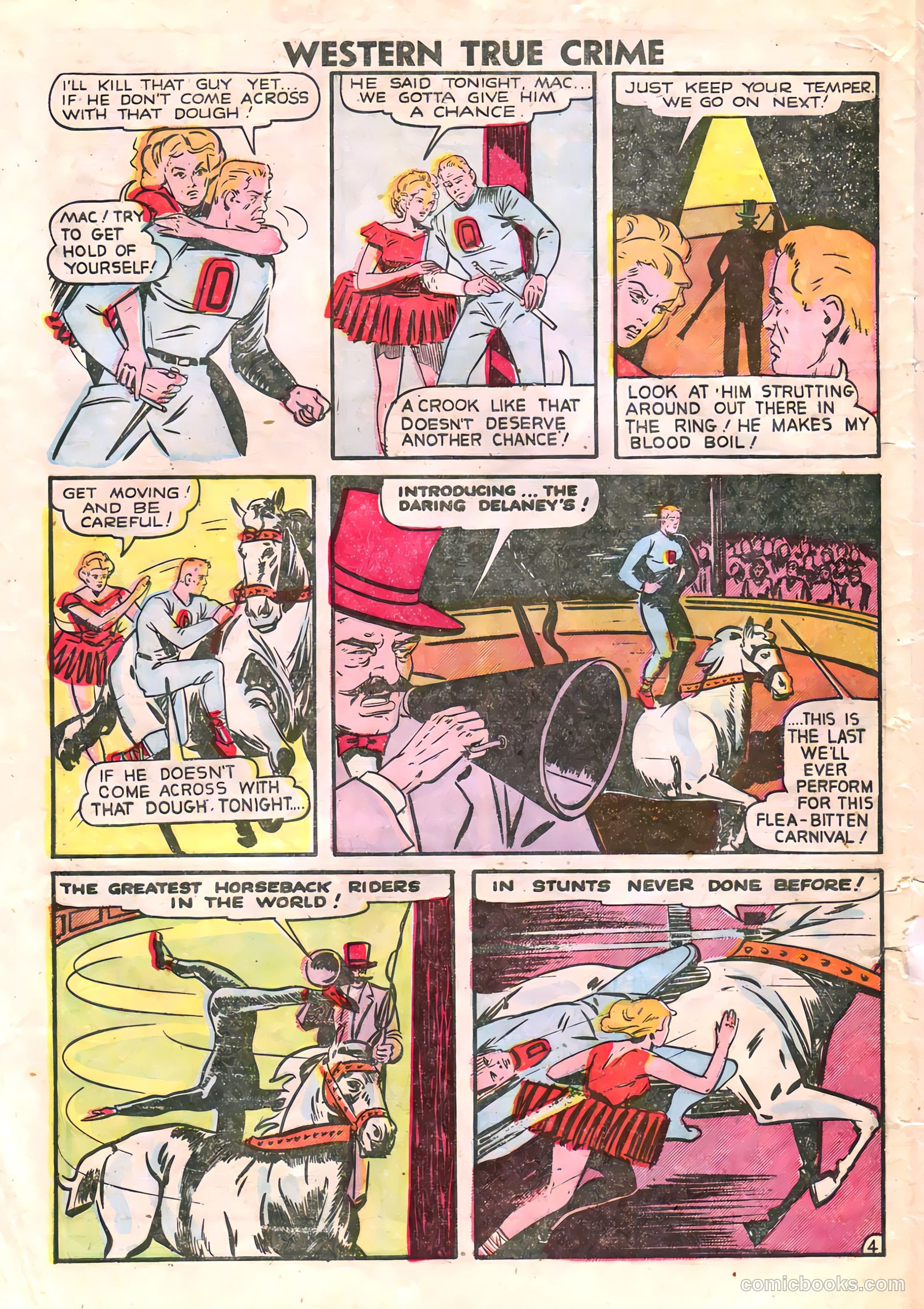 Western True Crime #4 (1949) — page 28 of 36
