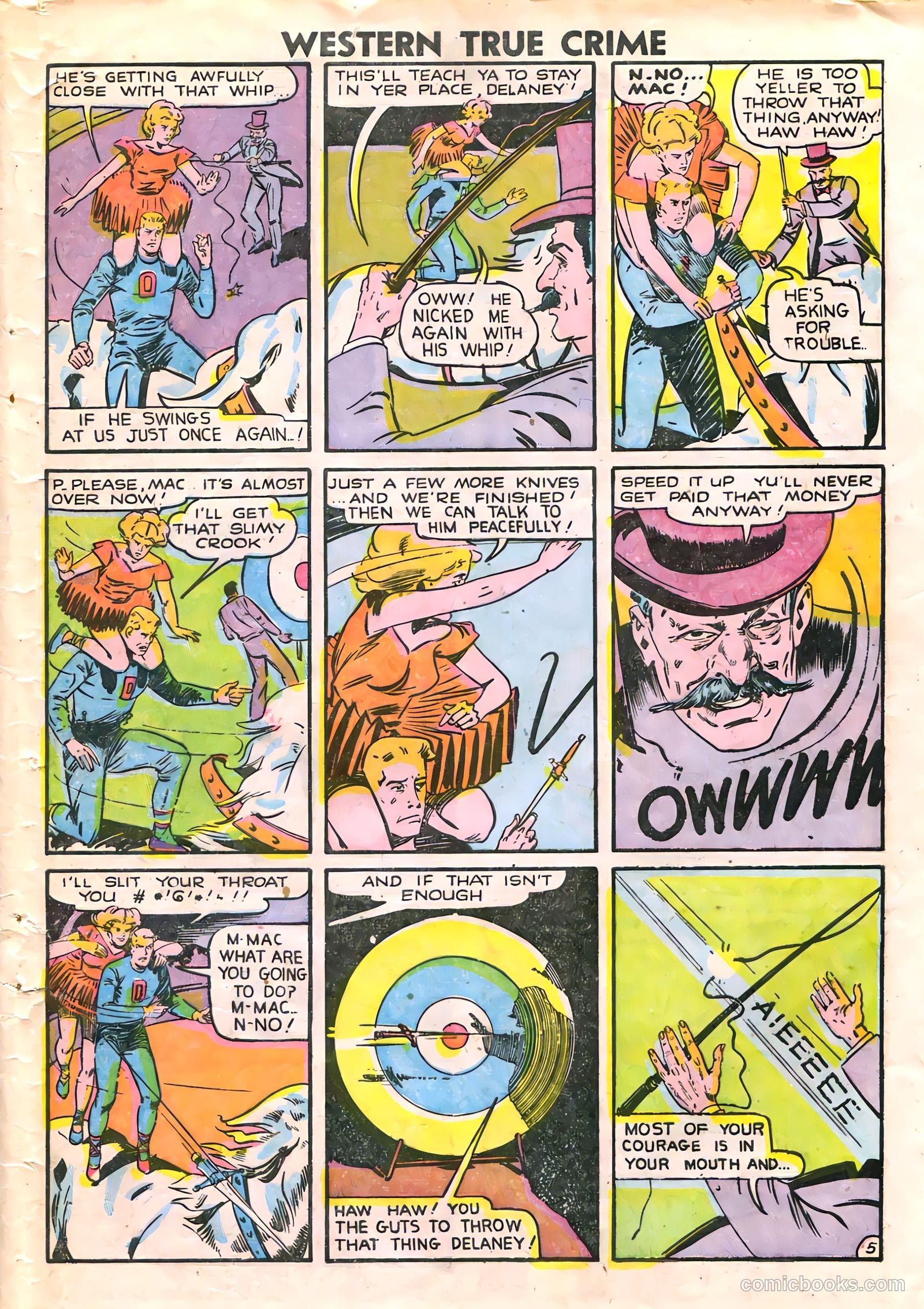 Western True Crime #4 (1949) — page 29 of 36