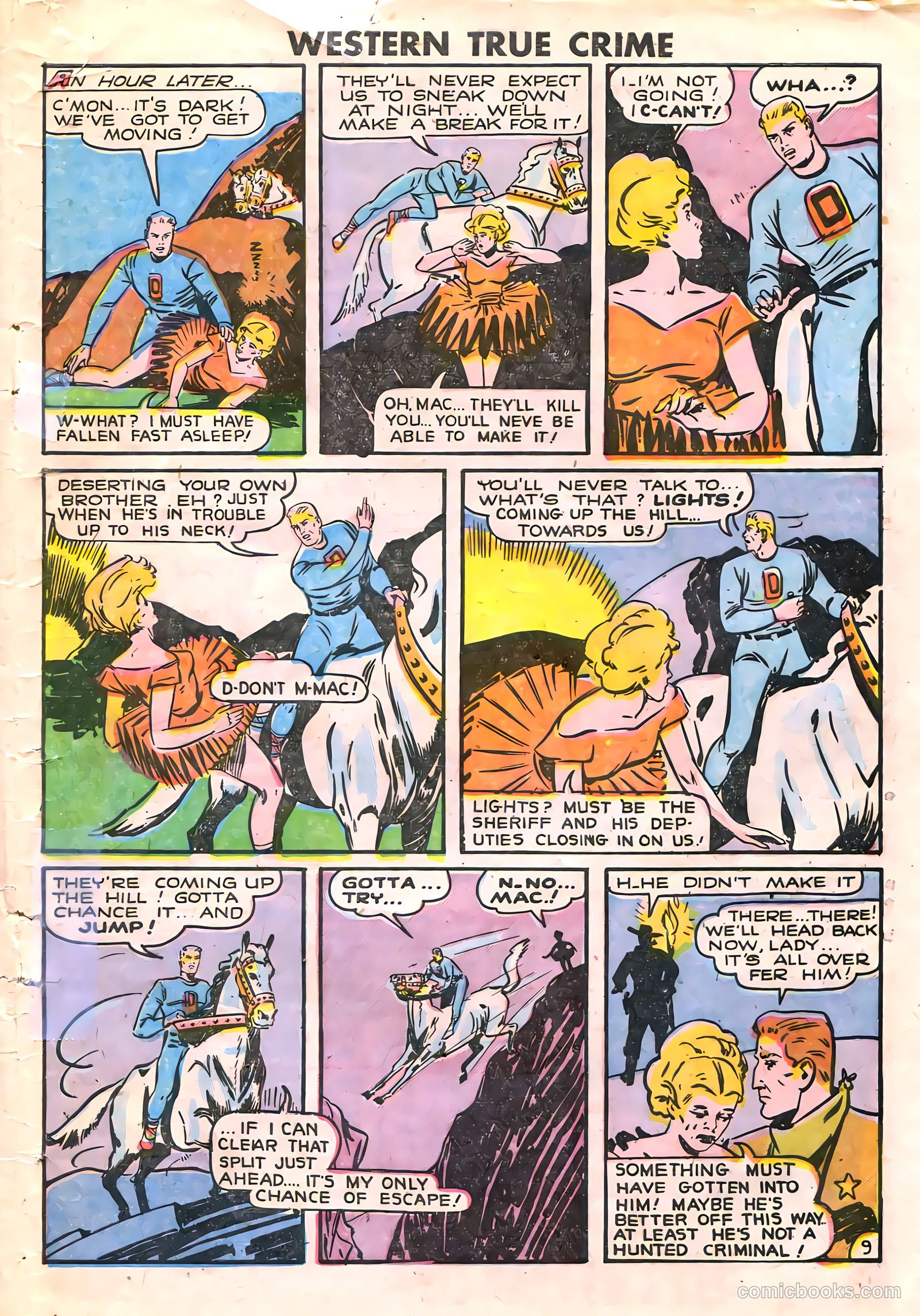 Western True Crime #4 (1949) — page 33 of 36