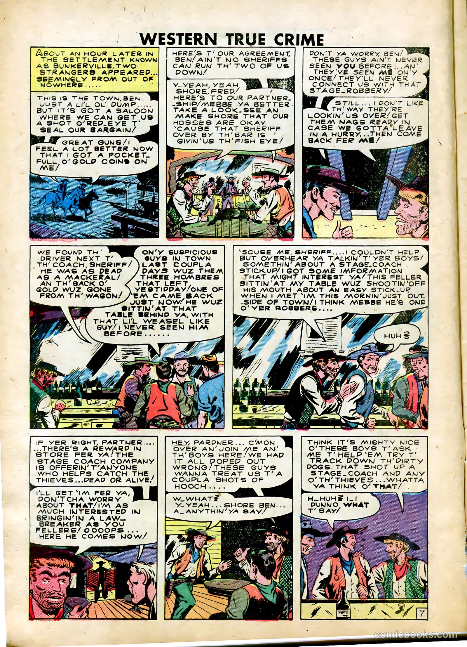 Western True Crime #5 (1949) — page 8 of 36