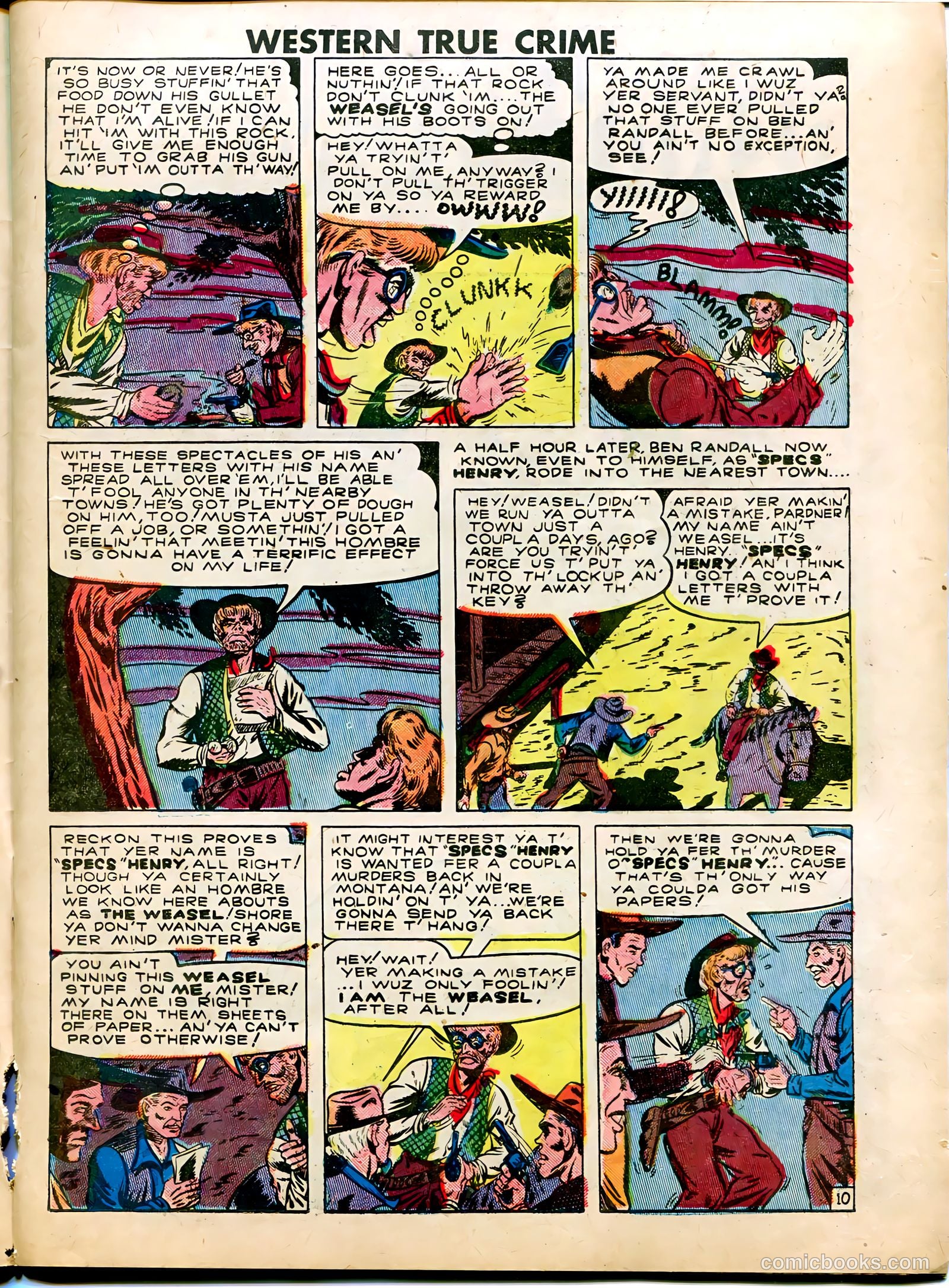 Western True Crime #5 (1949) — page 11 of 36