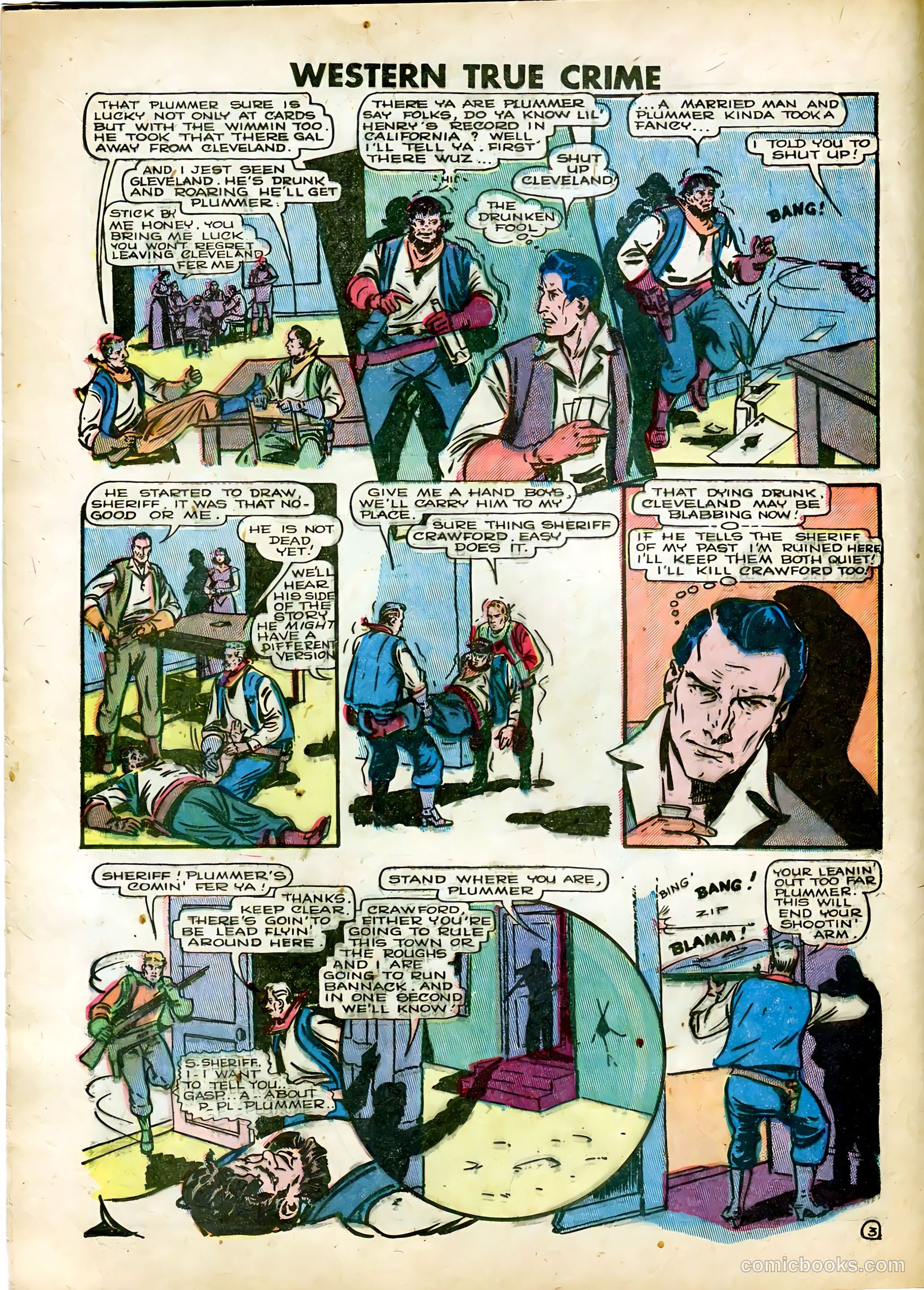 Western True Crime #5 (1949) — page 14 of 36