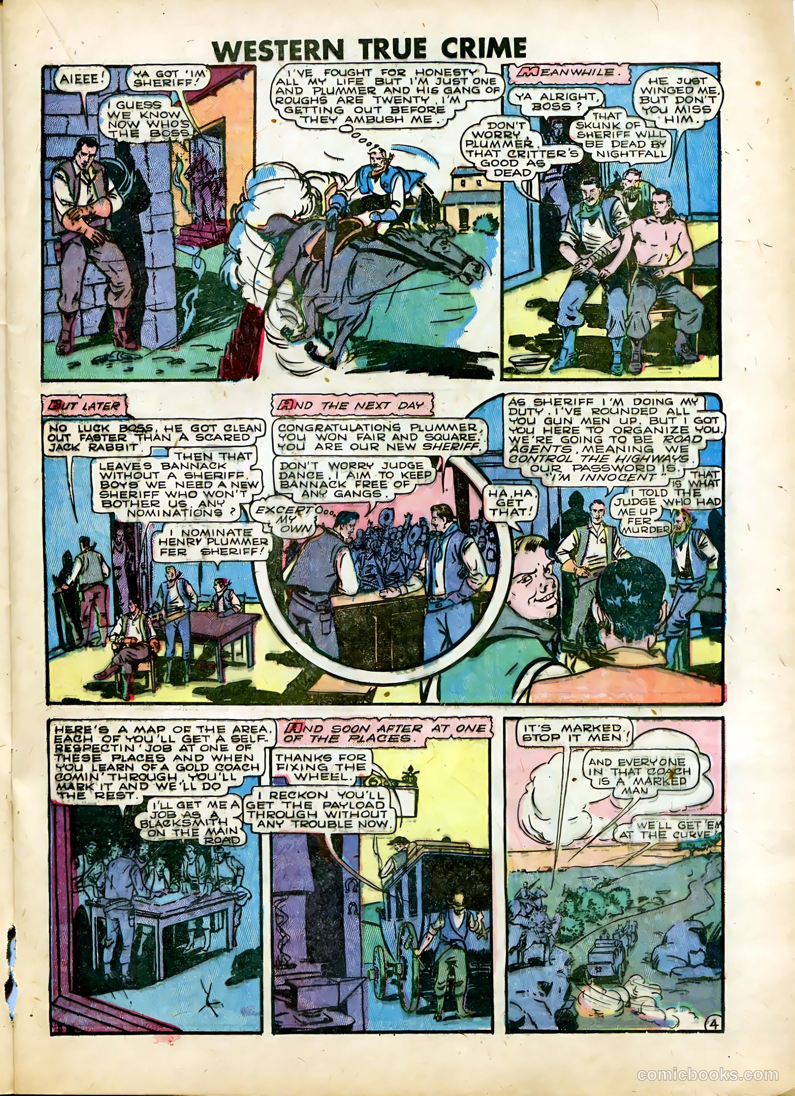 Western True Crime #5 (1949) — page 15 of 36