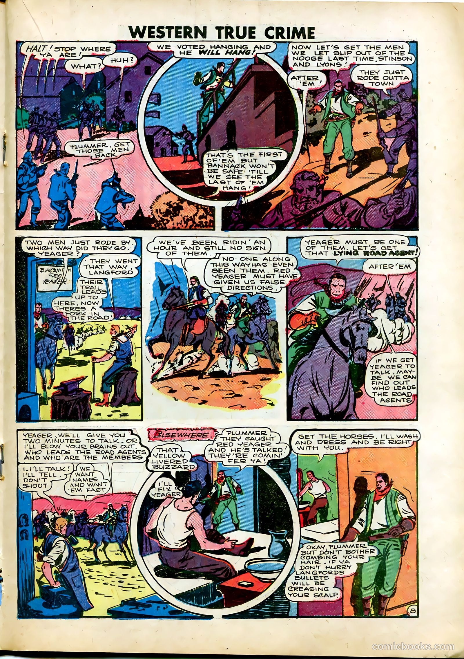 Western True Crime #5 (1949) — page 19 of 36
