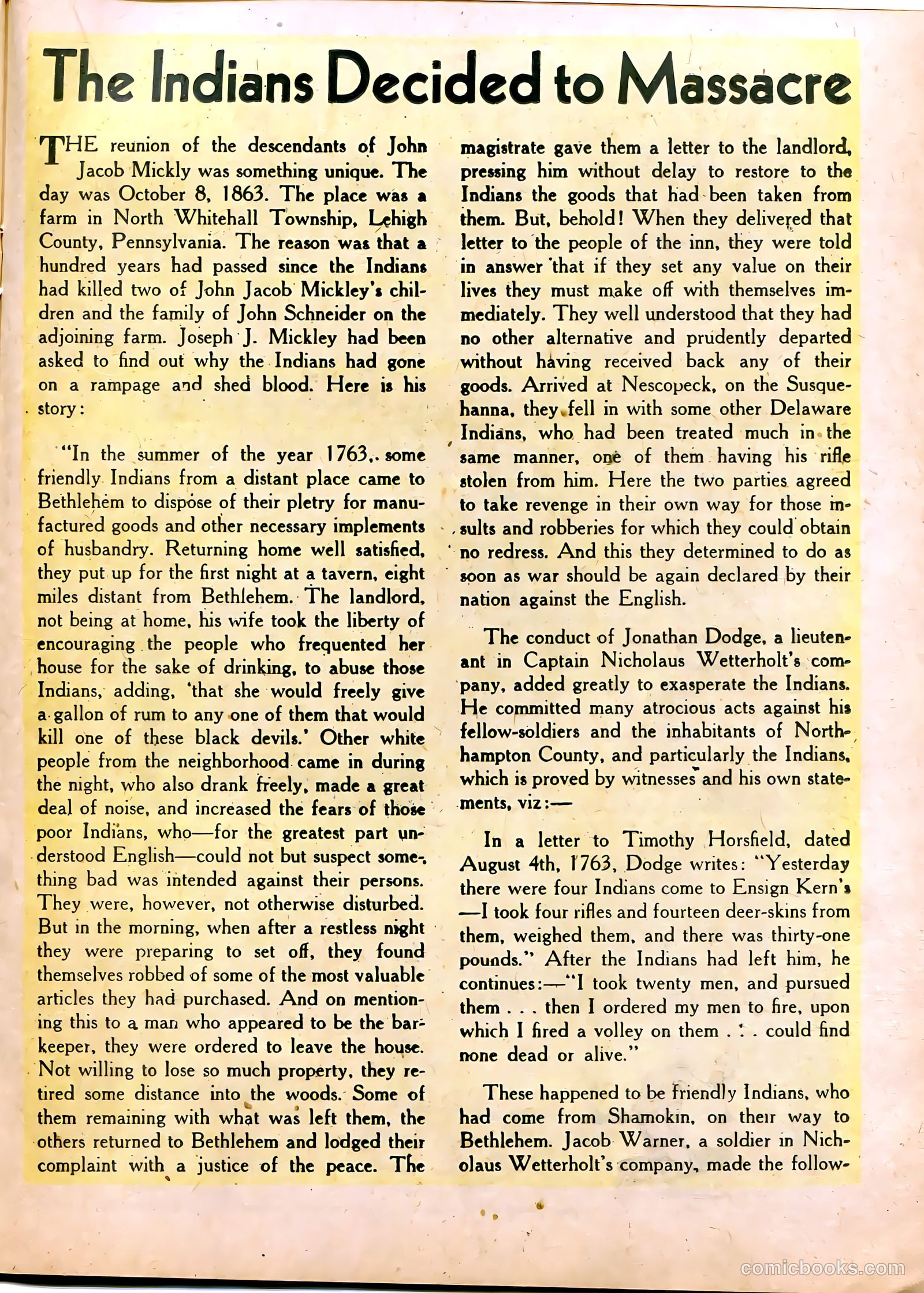 Western True Crime #5 (1949) — page 21 of 36