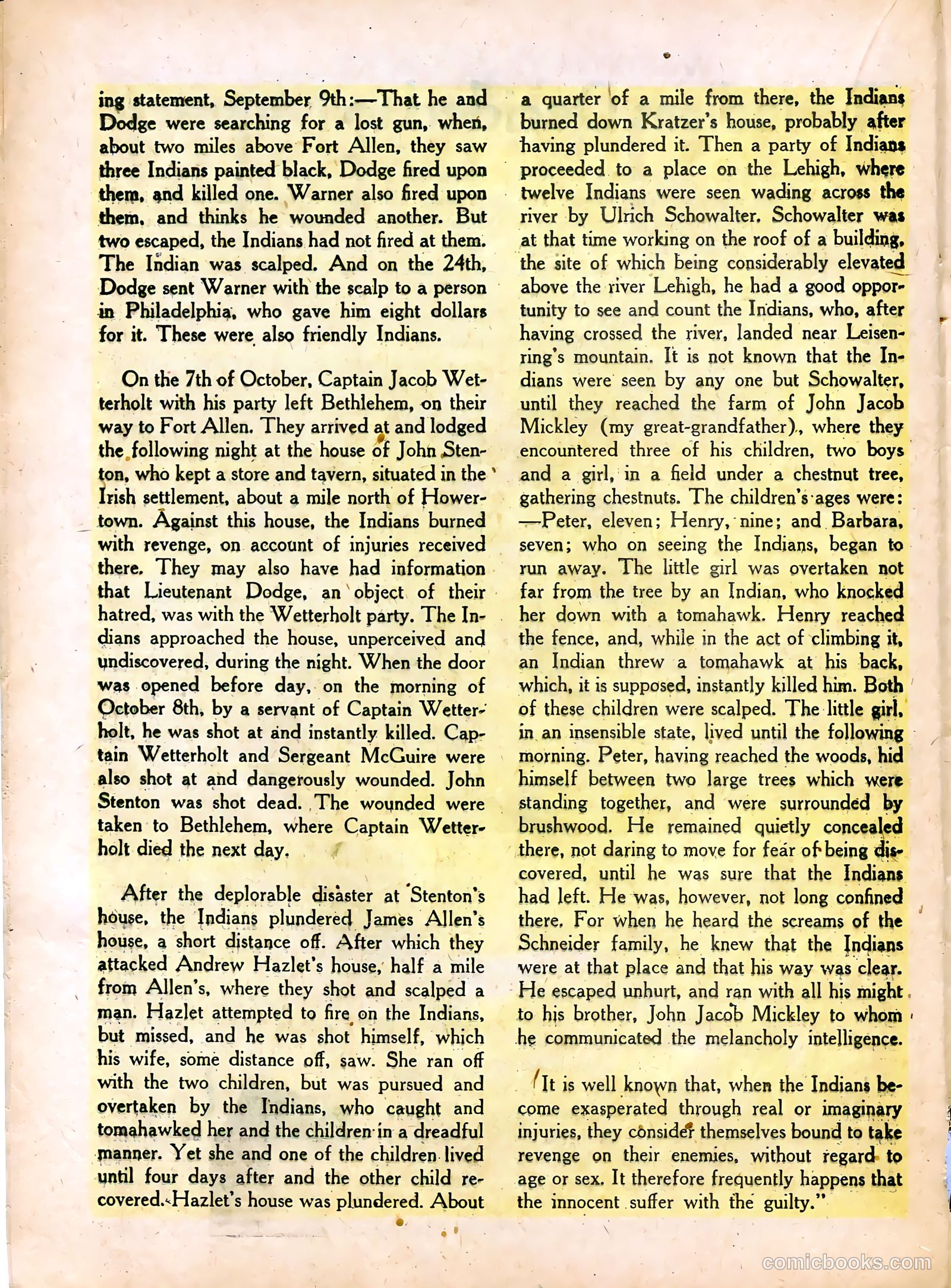 Western True Crime #5 (1949) — page 22 of 36