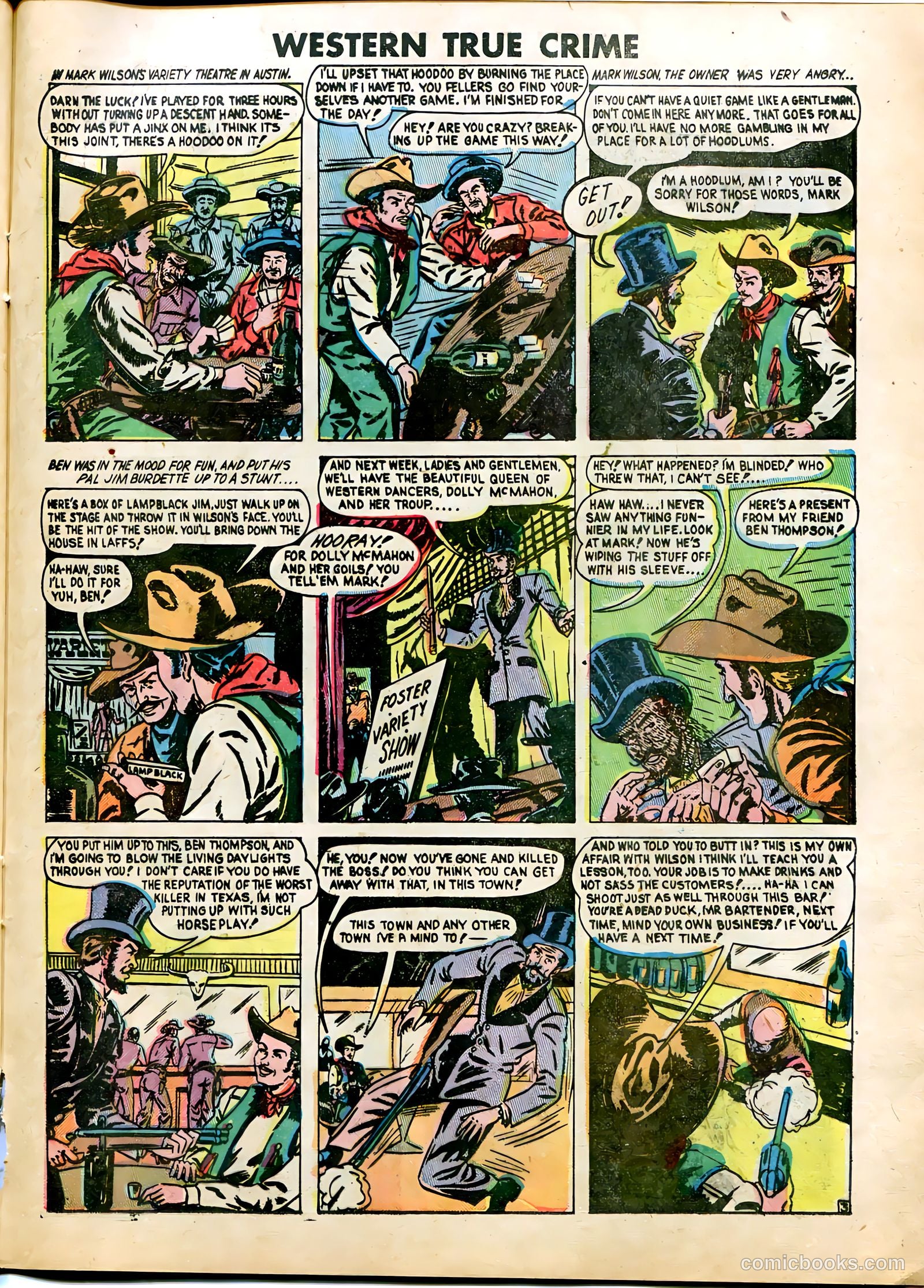 Western True Crime #5 (1949) — page 25 of 36