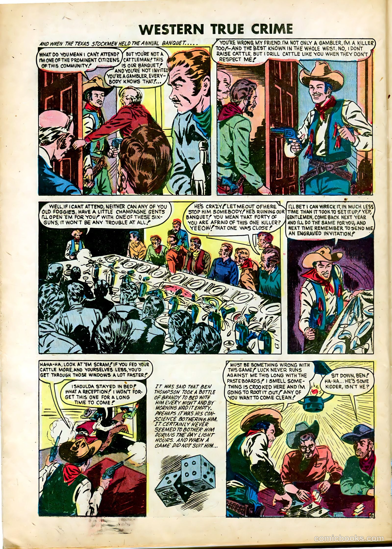 Western True Crime #5 (1949) — page 26 of 36