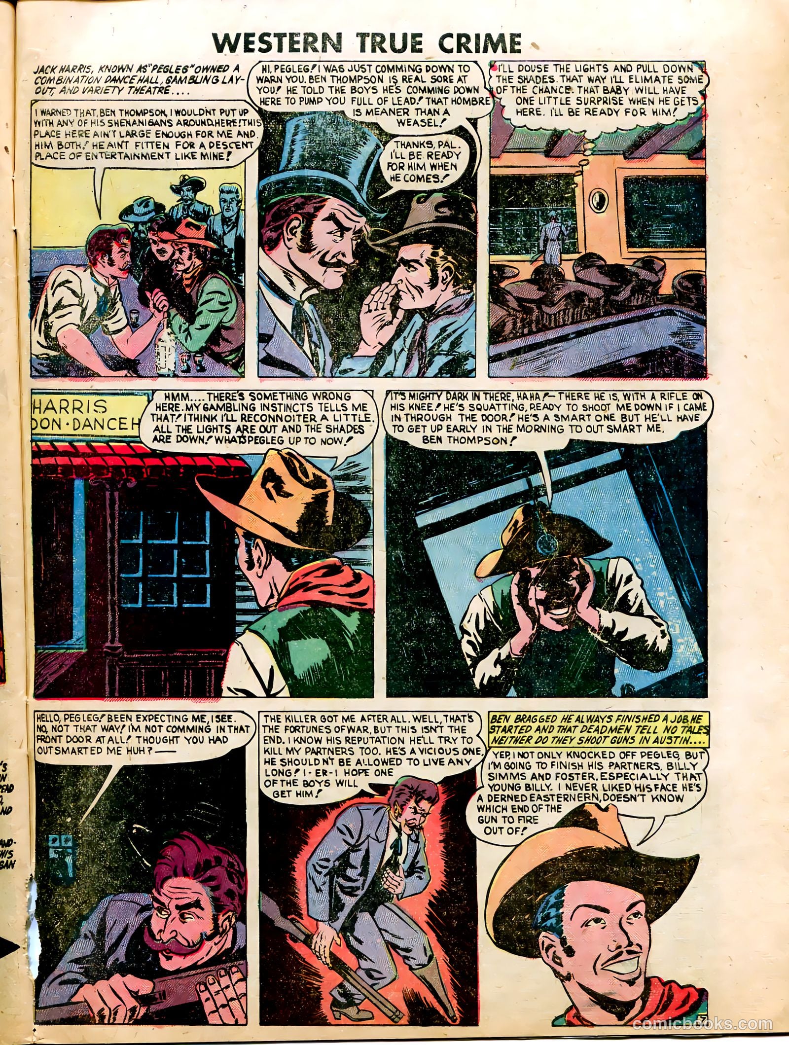 Western True Crime #5 (1949) — page 29 of 36
