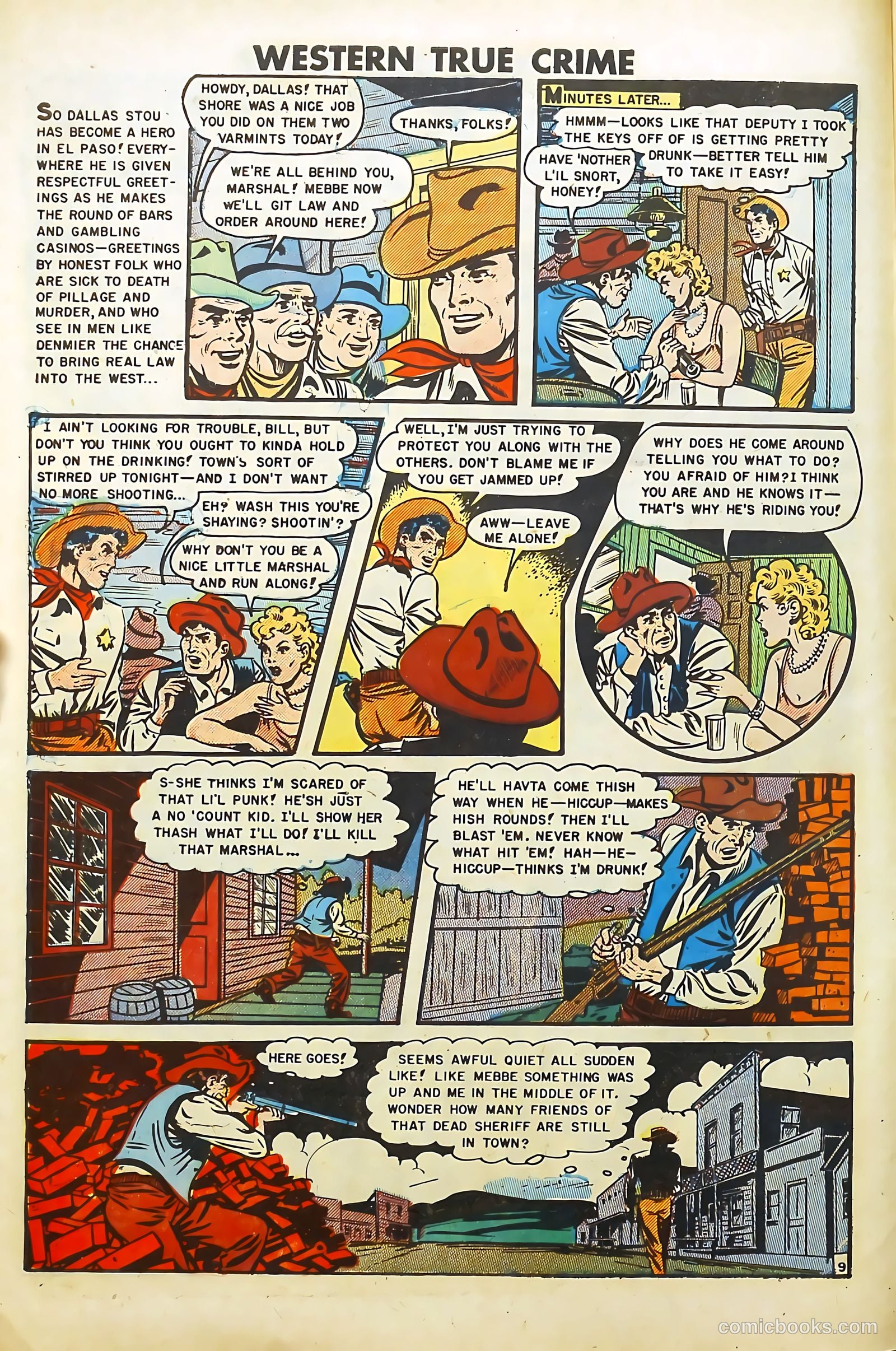 Western True Crime #6 (1949) — page 10 of 36