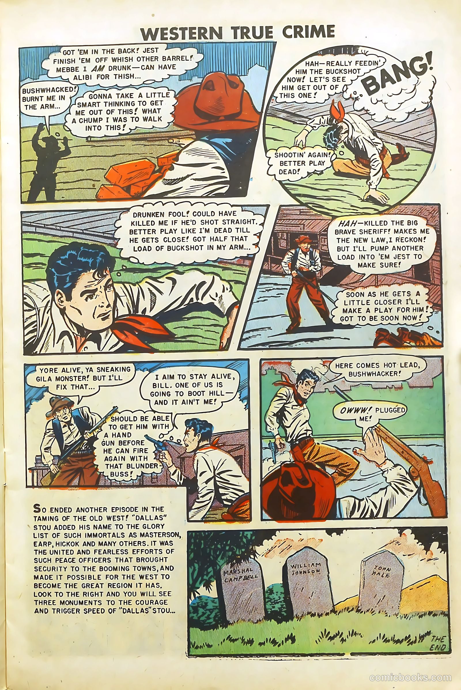 Western True Crime #6 (1949) — page 11 of 36