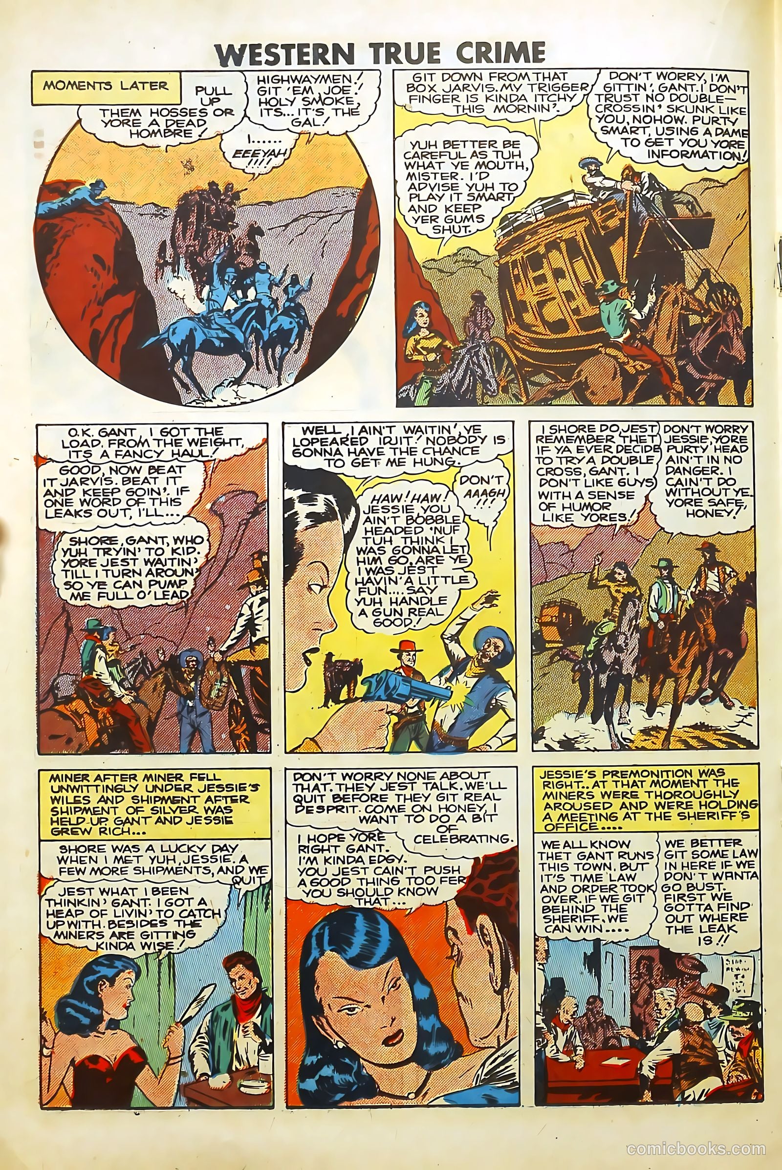 Western True Crime #6 (1949) — page 18 of 36