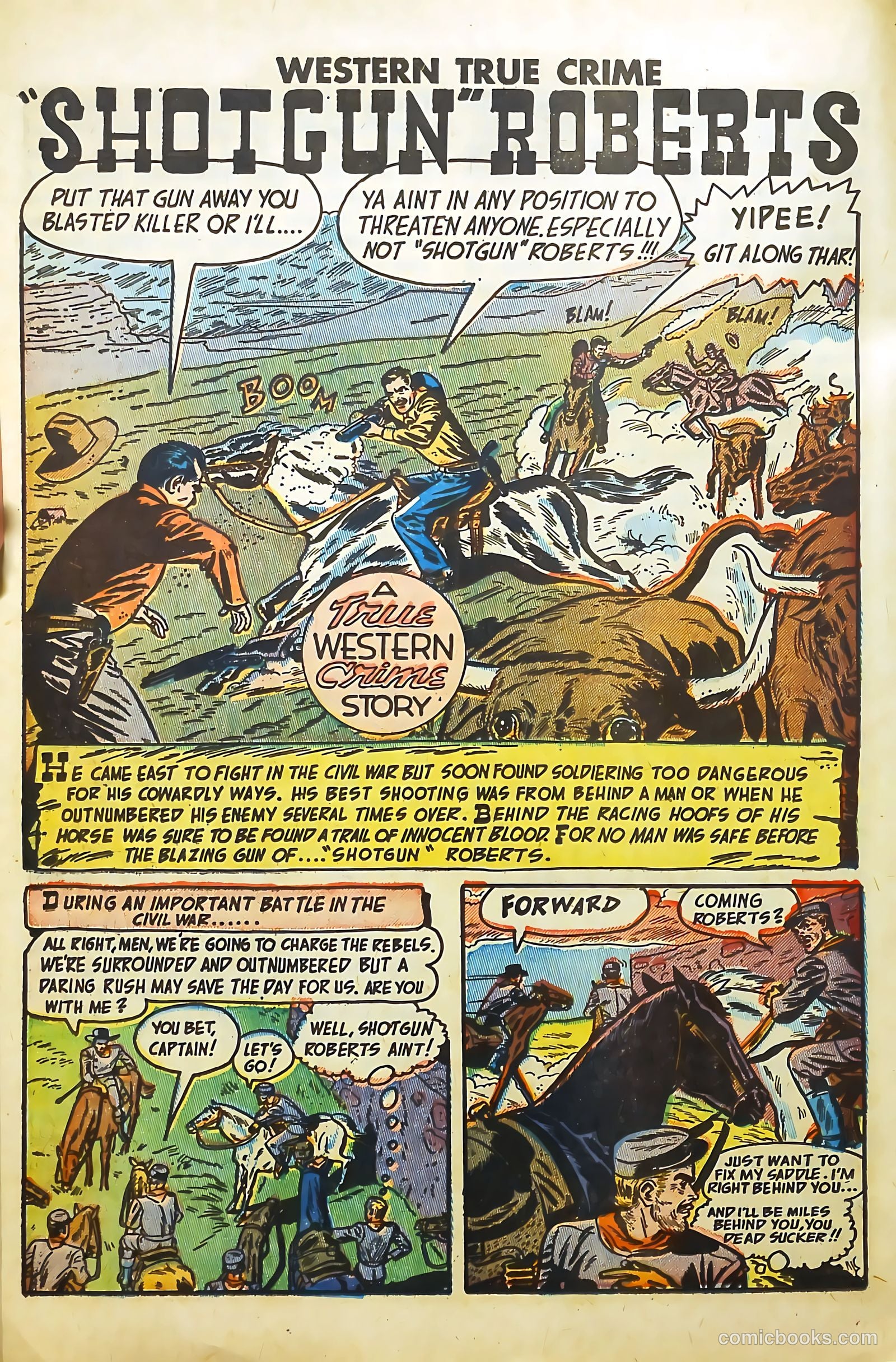 Western True Crime #6 (1949) — page 24 of 36