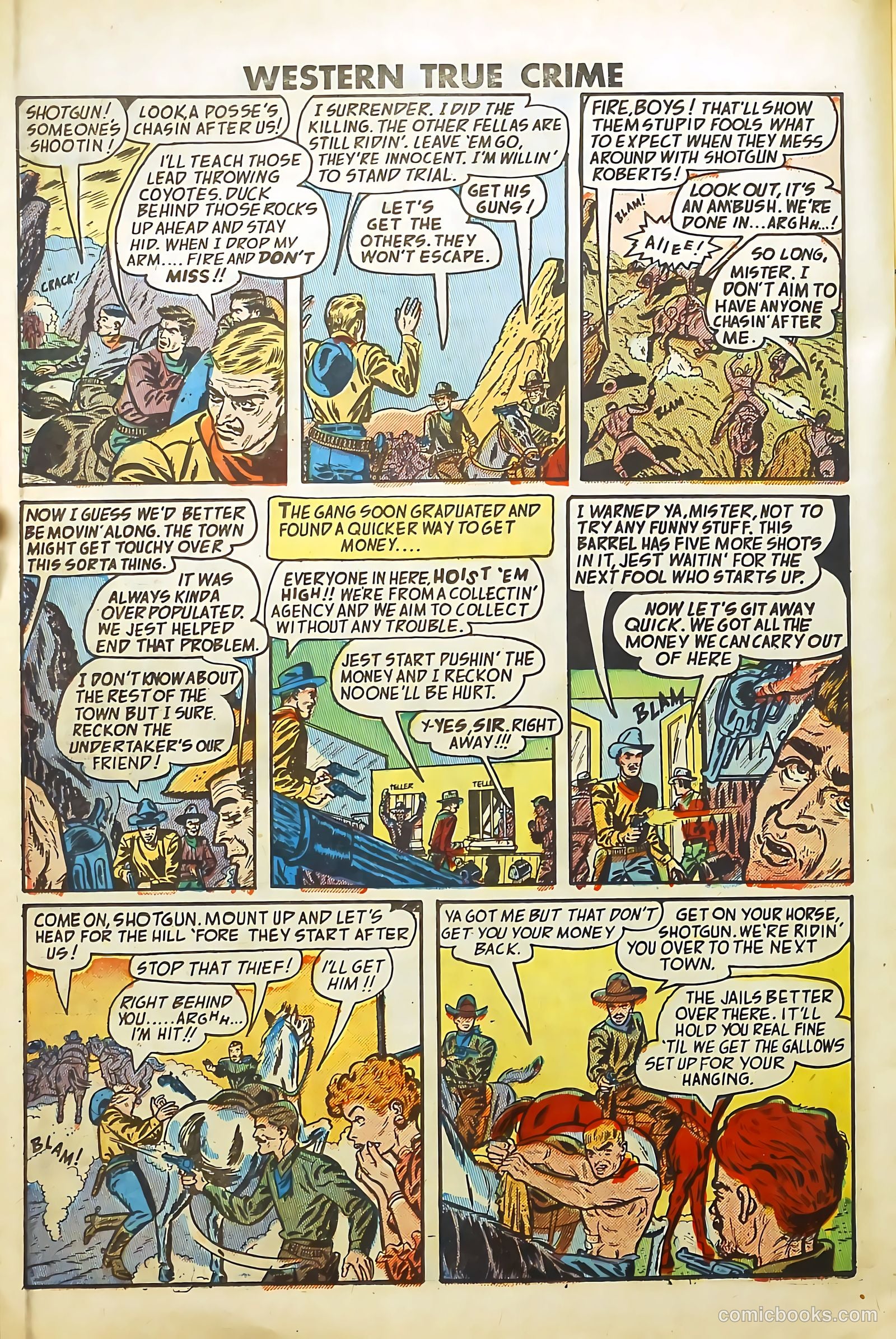 Western True Crime #6 (1949) — page 26 of 36