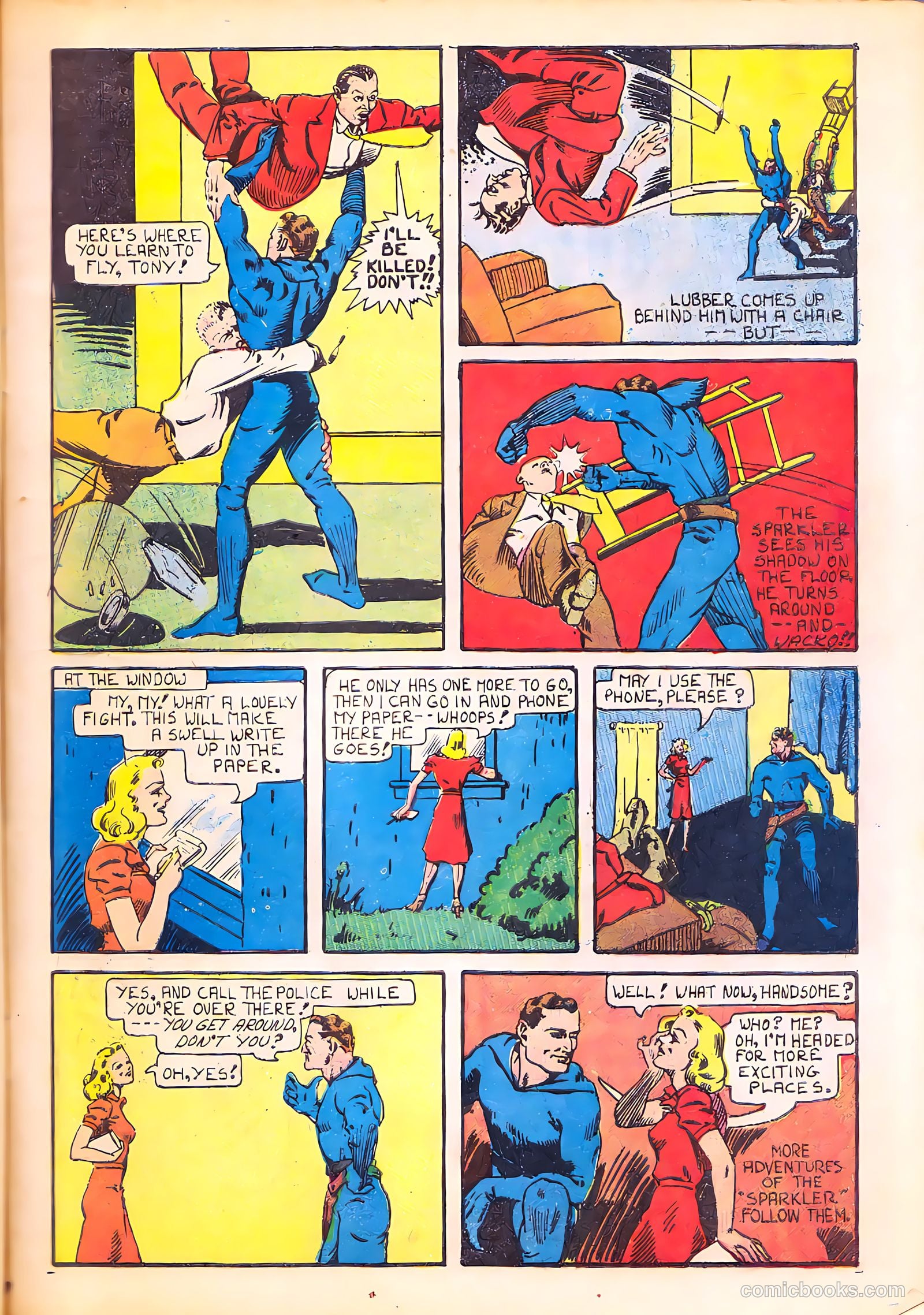 Wham Comics #1 (1940) — page 19 of 68