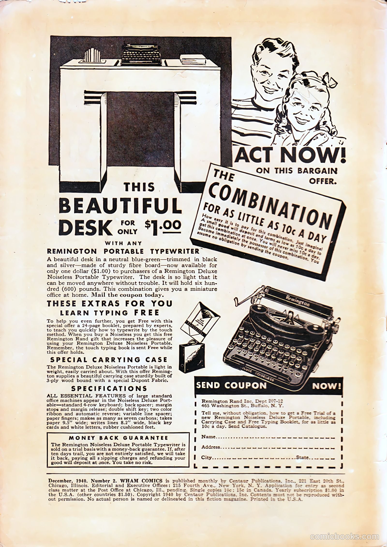 Wham Comics #2 (1940) — page 2 of 68