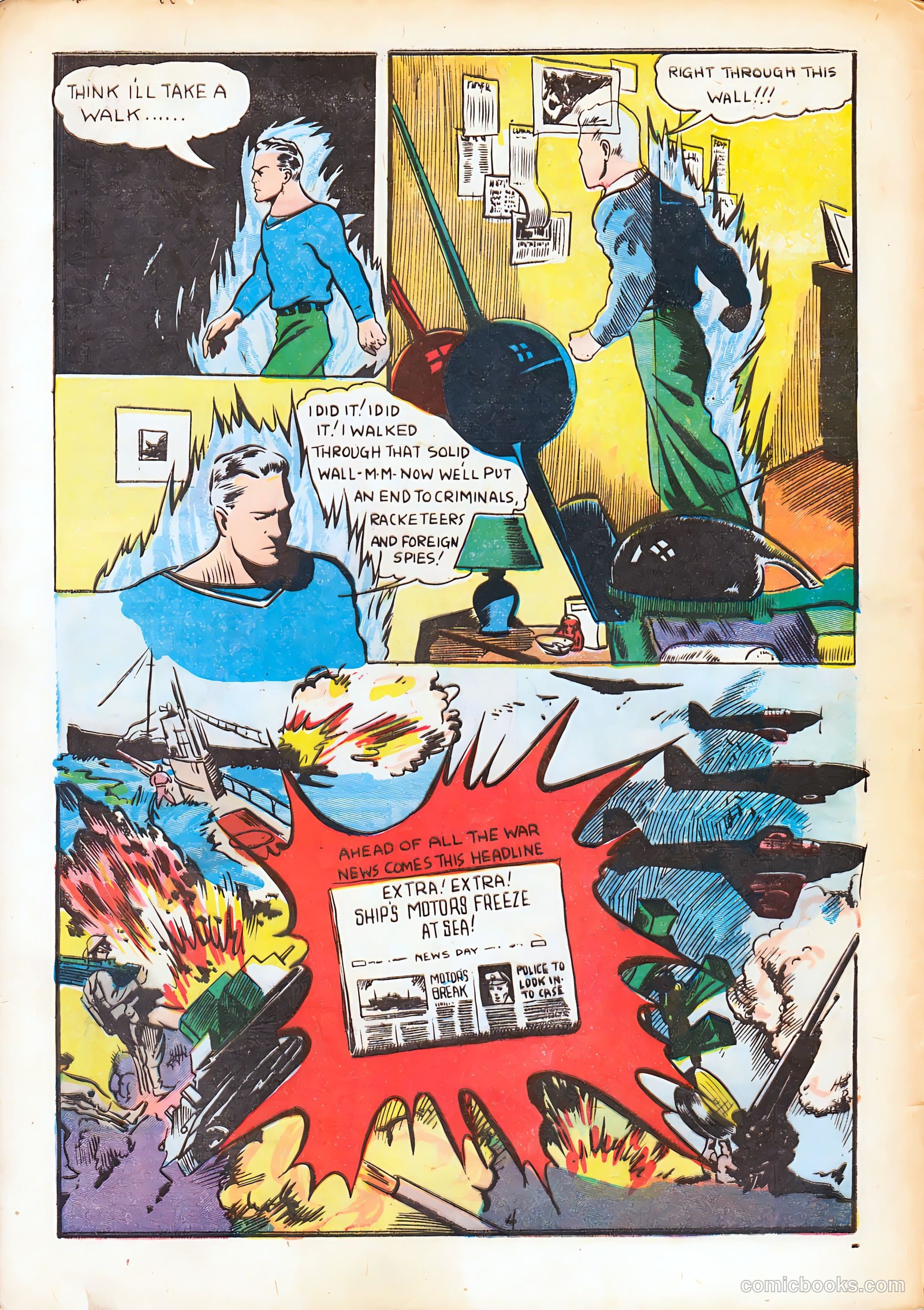 Wham Comics #2 (1940) — page 6 of 68