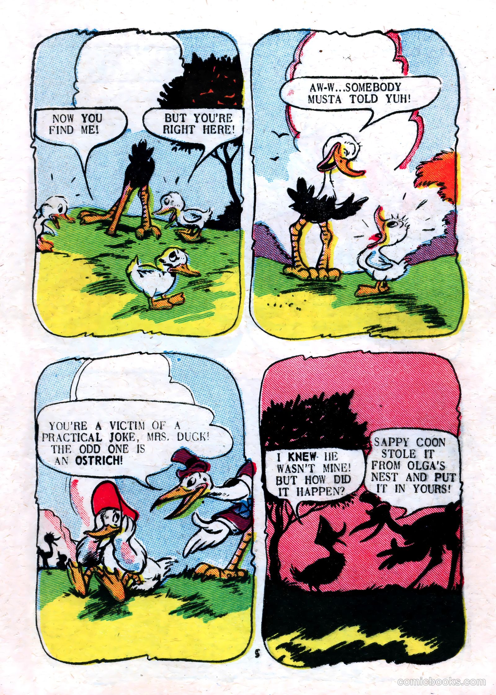Whee Comics #1 (1955) — page 7 of 36