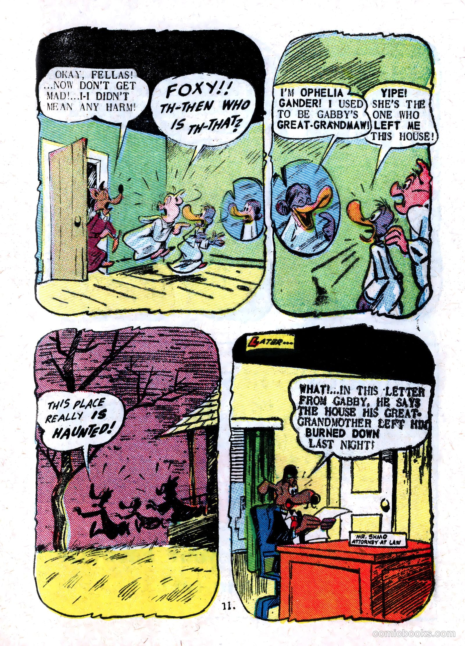 Whee Comics #1 (1955) — page 23 of 36