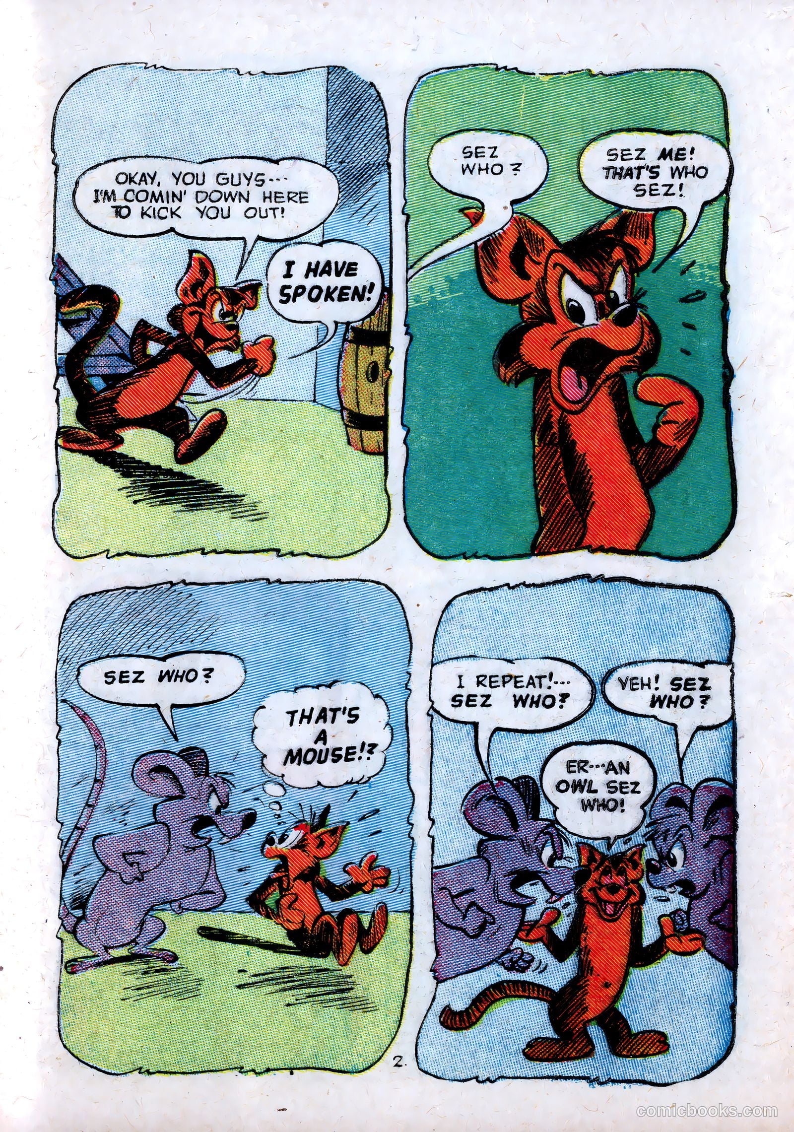 Whee Comics #1 (1955) — page 27 of 36