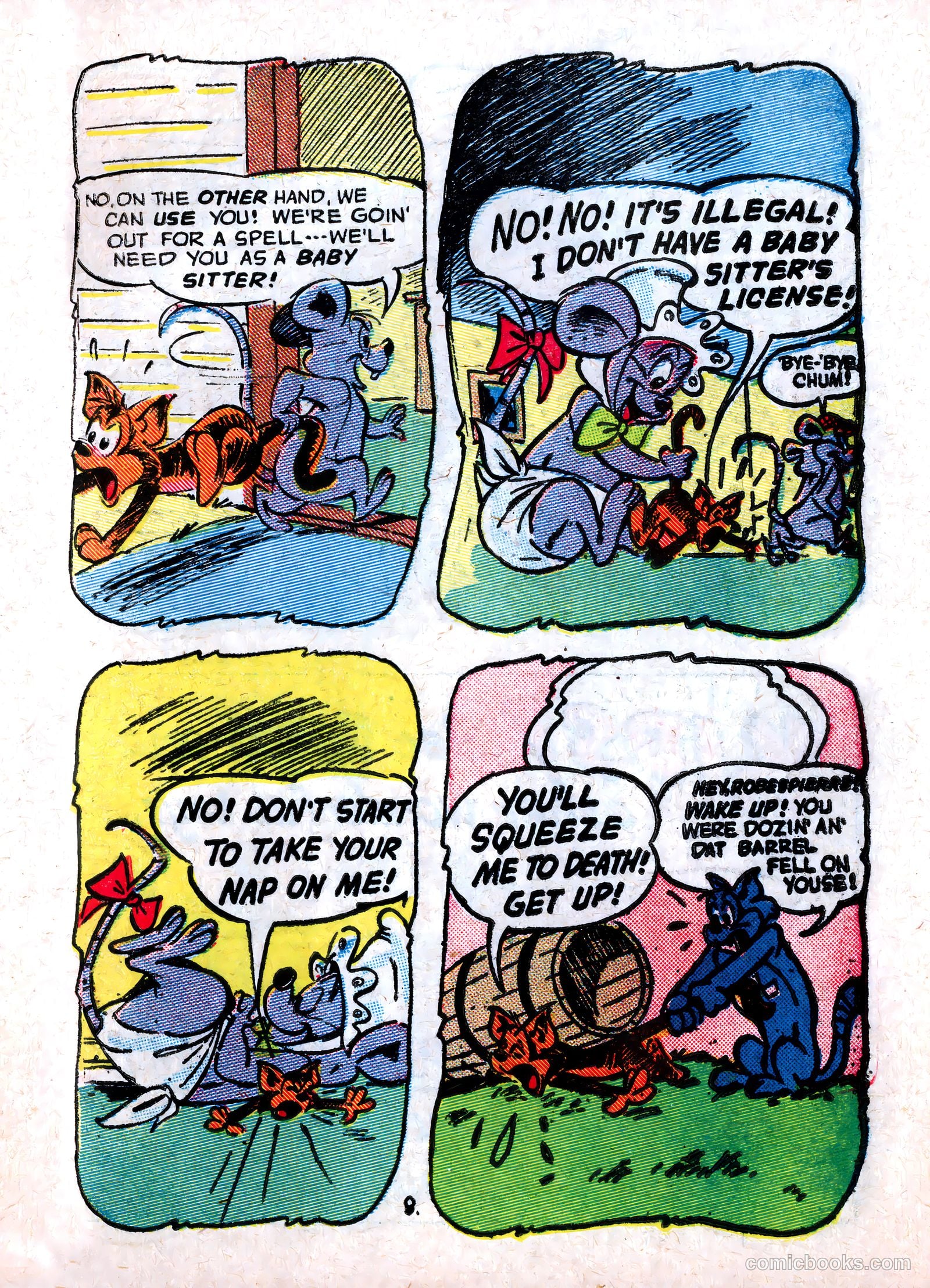 Whee Comics #1 (1955) — page 33 of 36