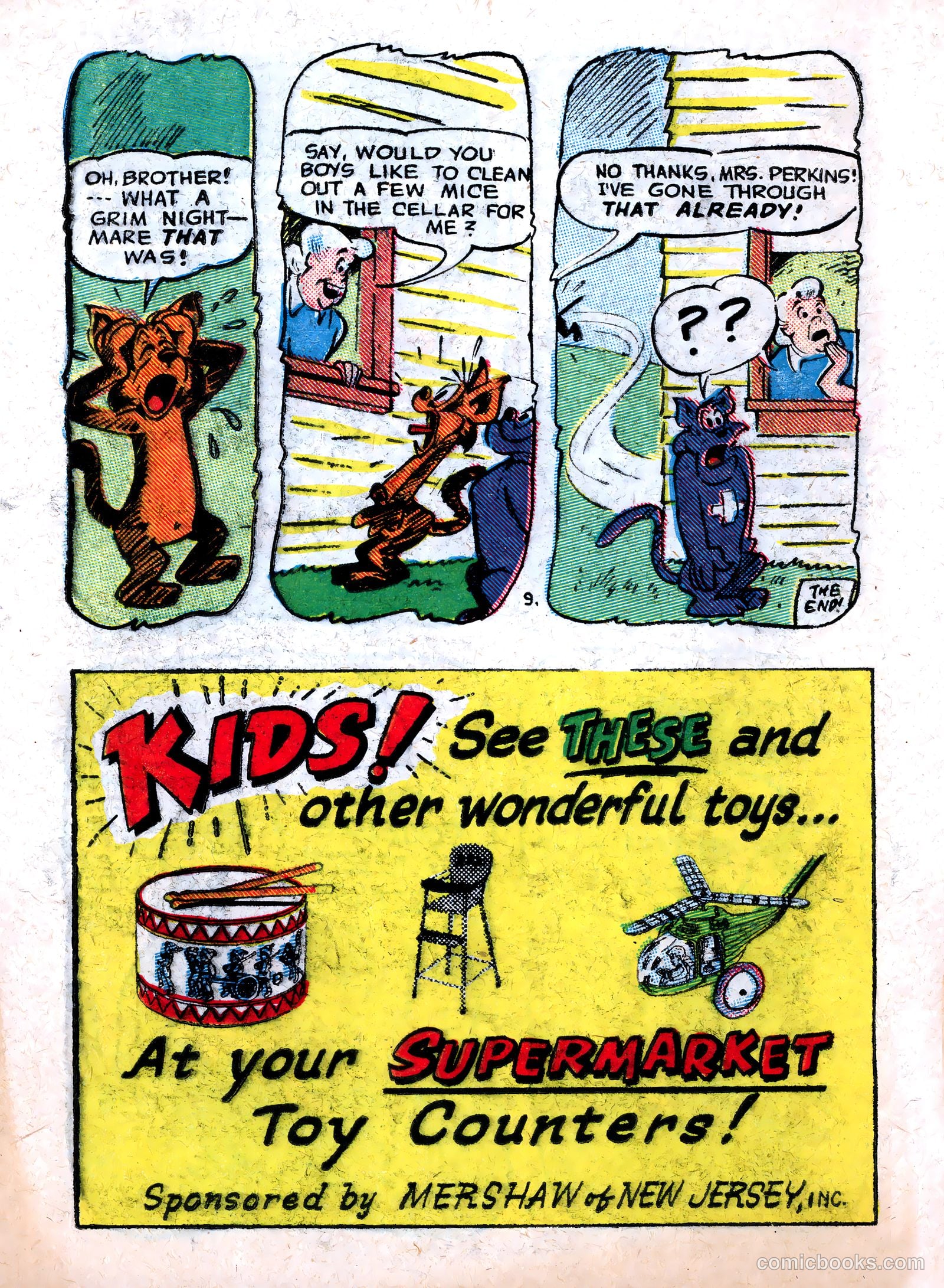 Whee Comics #1 (1955) — page 34 of 36