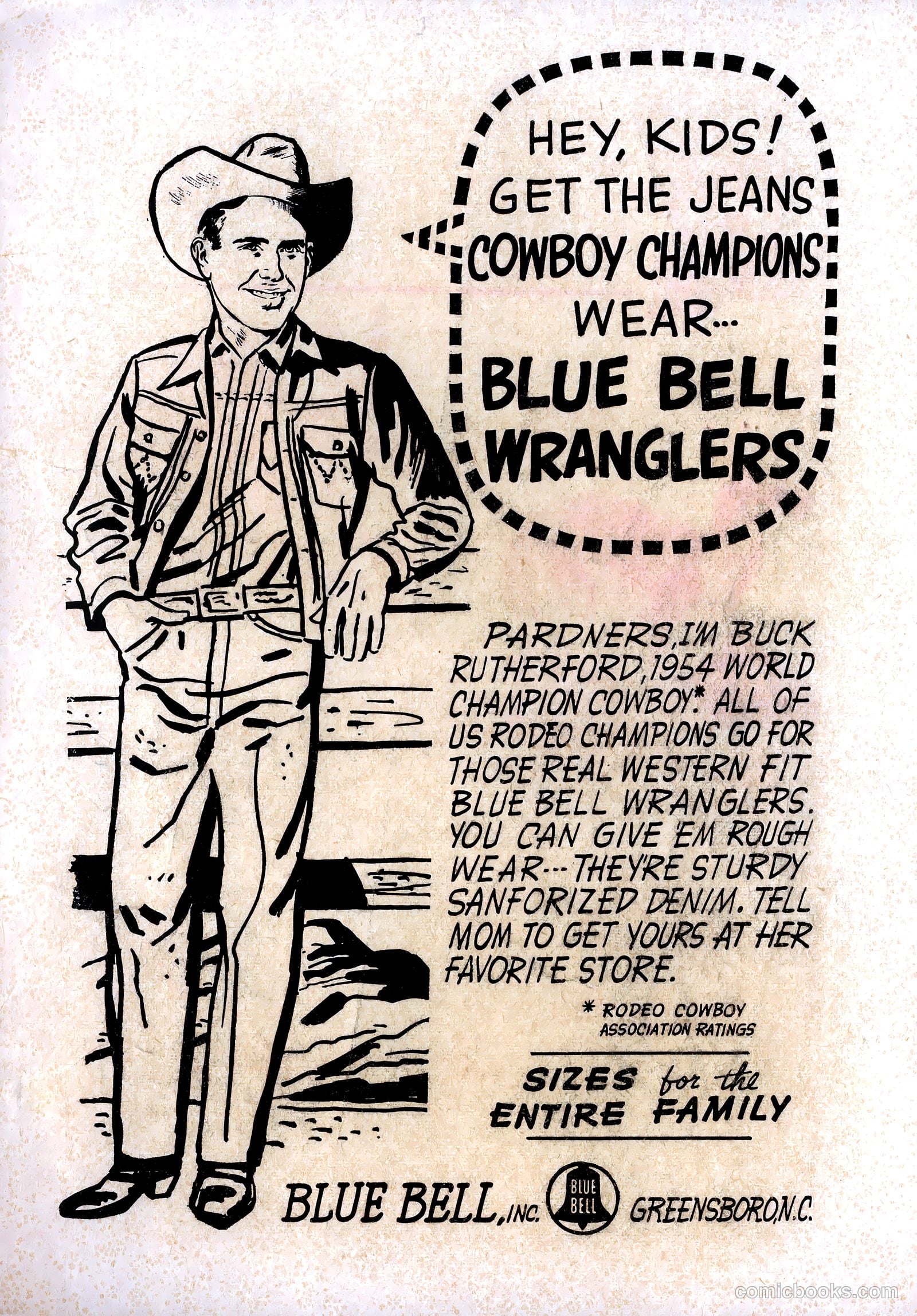 Whee Comics #1 (1955) — page 35 of 36
