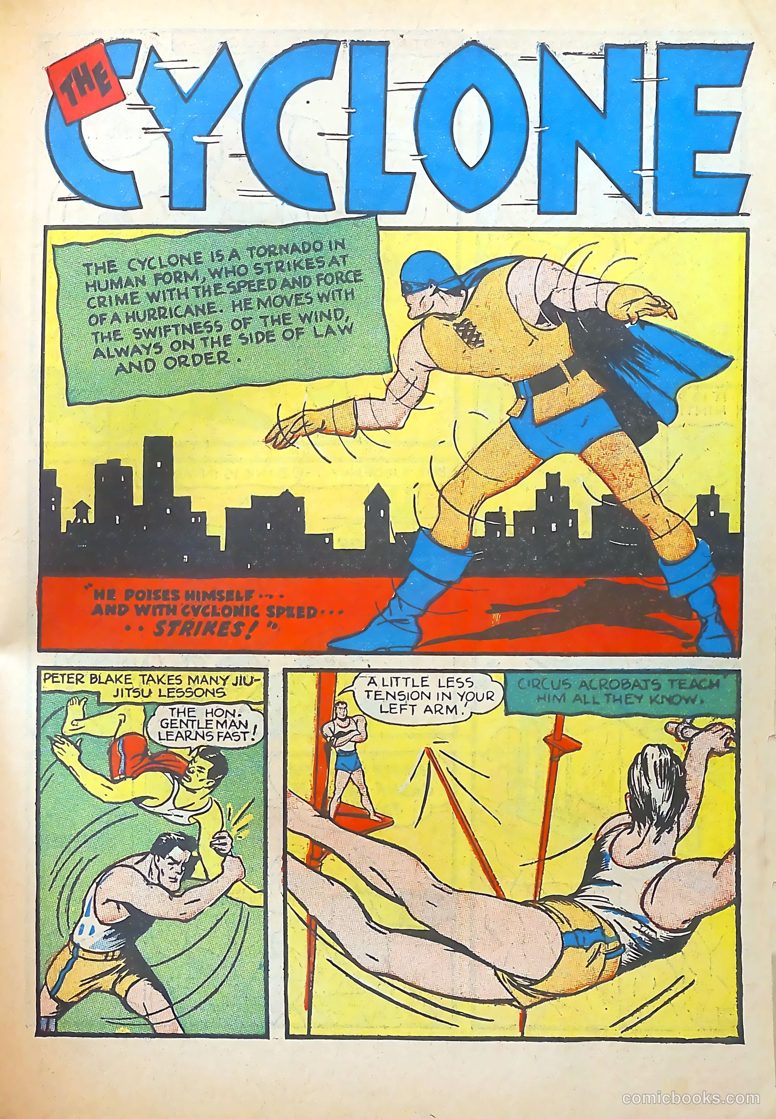 Whirlwind Comics #1 (1940) — page 3 of 68